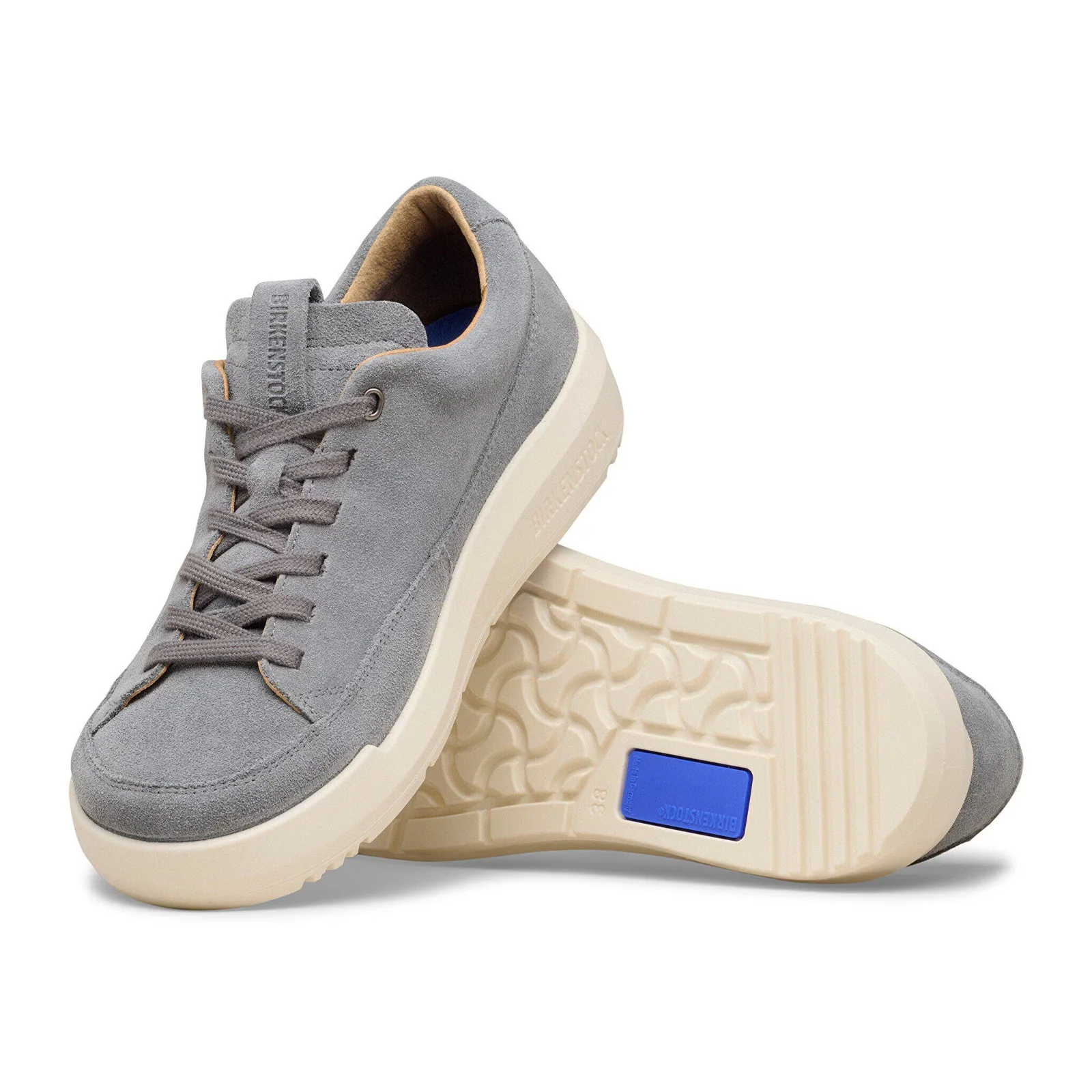 Birkenstock Melbourne Sneaker (Men) - Basalt Gray Suede - Image 3