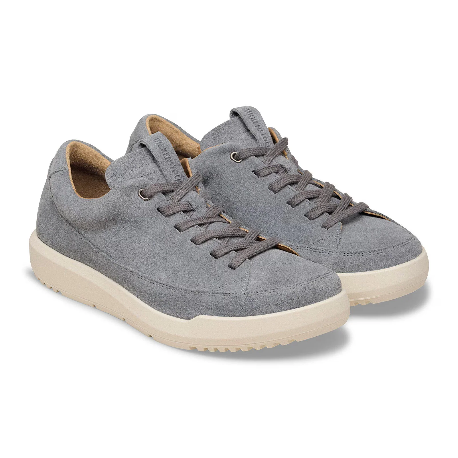 Birkenstock Melbourne Sneaker (Men) - Basalt Gray Suede - Image 4