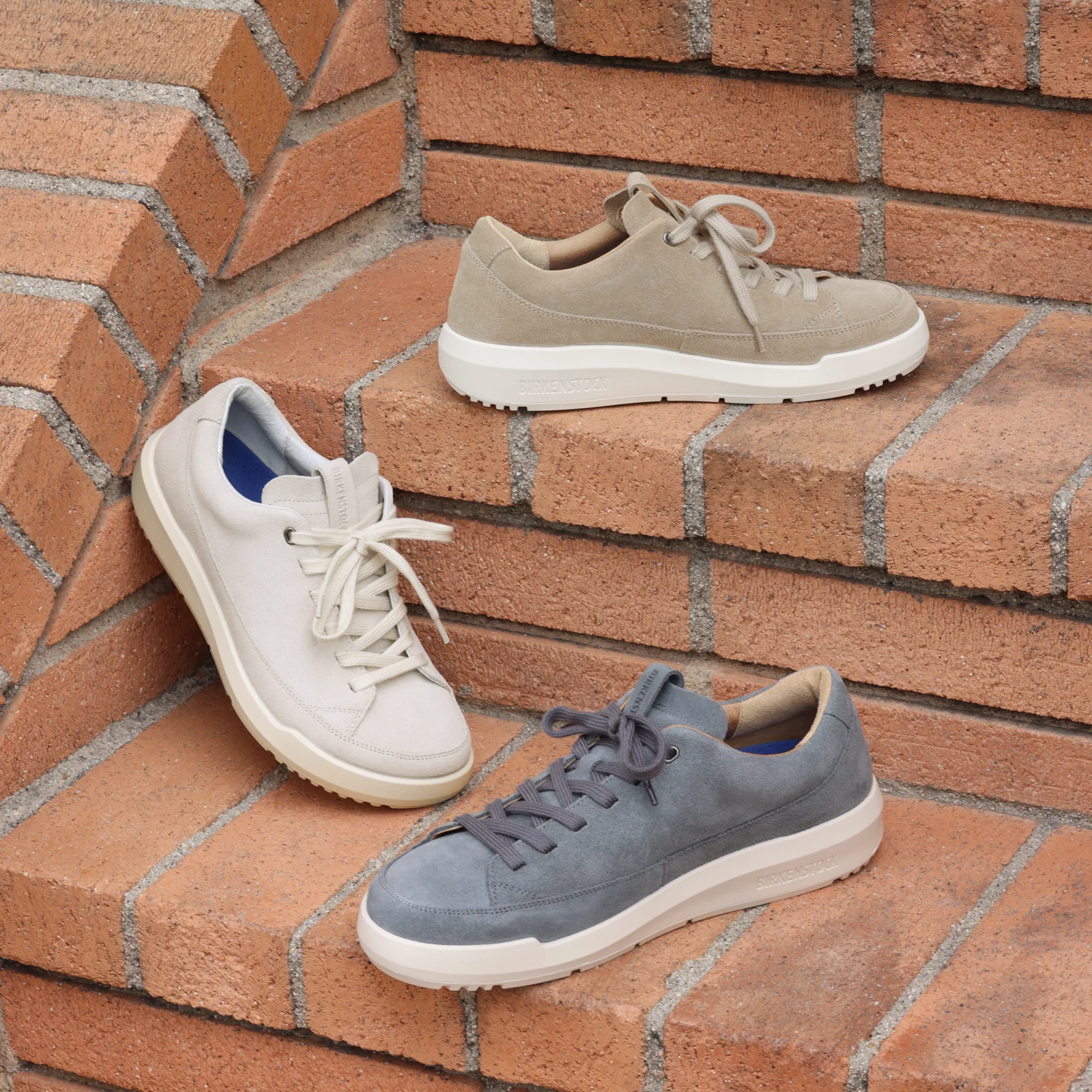 Birkenstock Melbourne Sneaker (Men) - Taupe Suede - Image 8