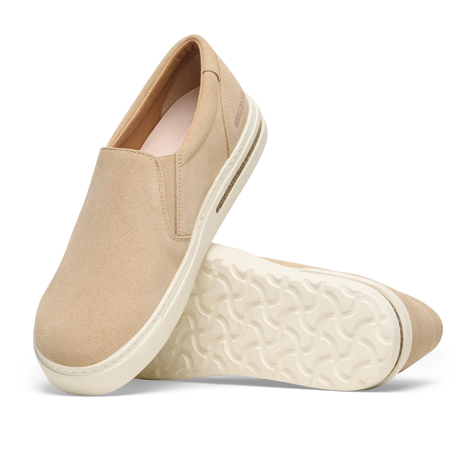 Birkenstock Oswego Narrow Slip On Sneaker (Women) - Sandcastle Suede - Image 3