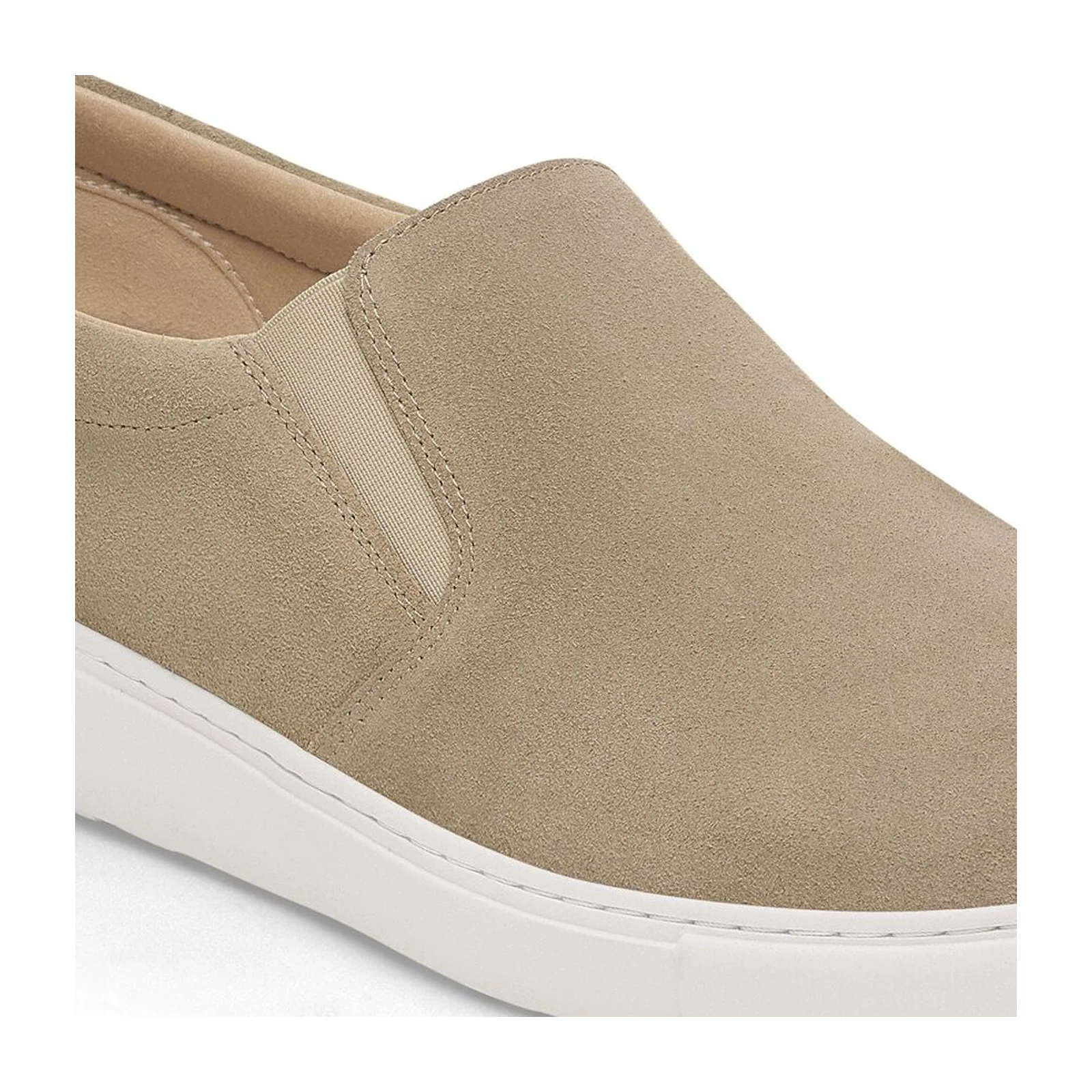 Birkenstock Oswego Narrow Slip On Sneaker (Women) - Taupe Suede - Image 5