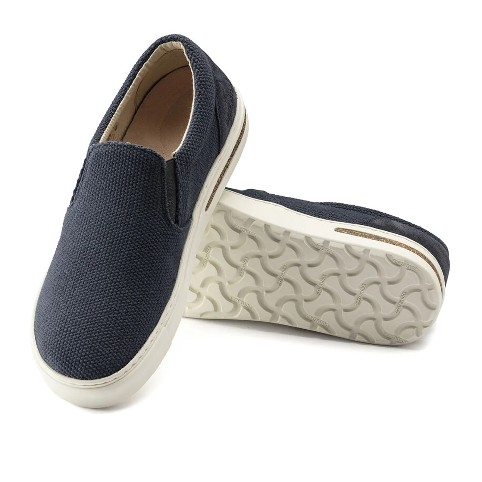 Birkenstock Oswego Slip On Sneaker (Women) - Midnight Canvas - Image 3