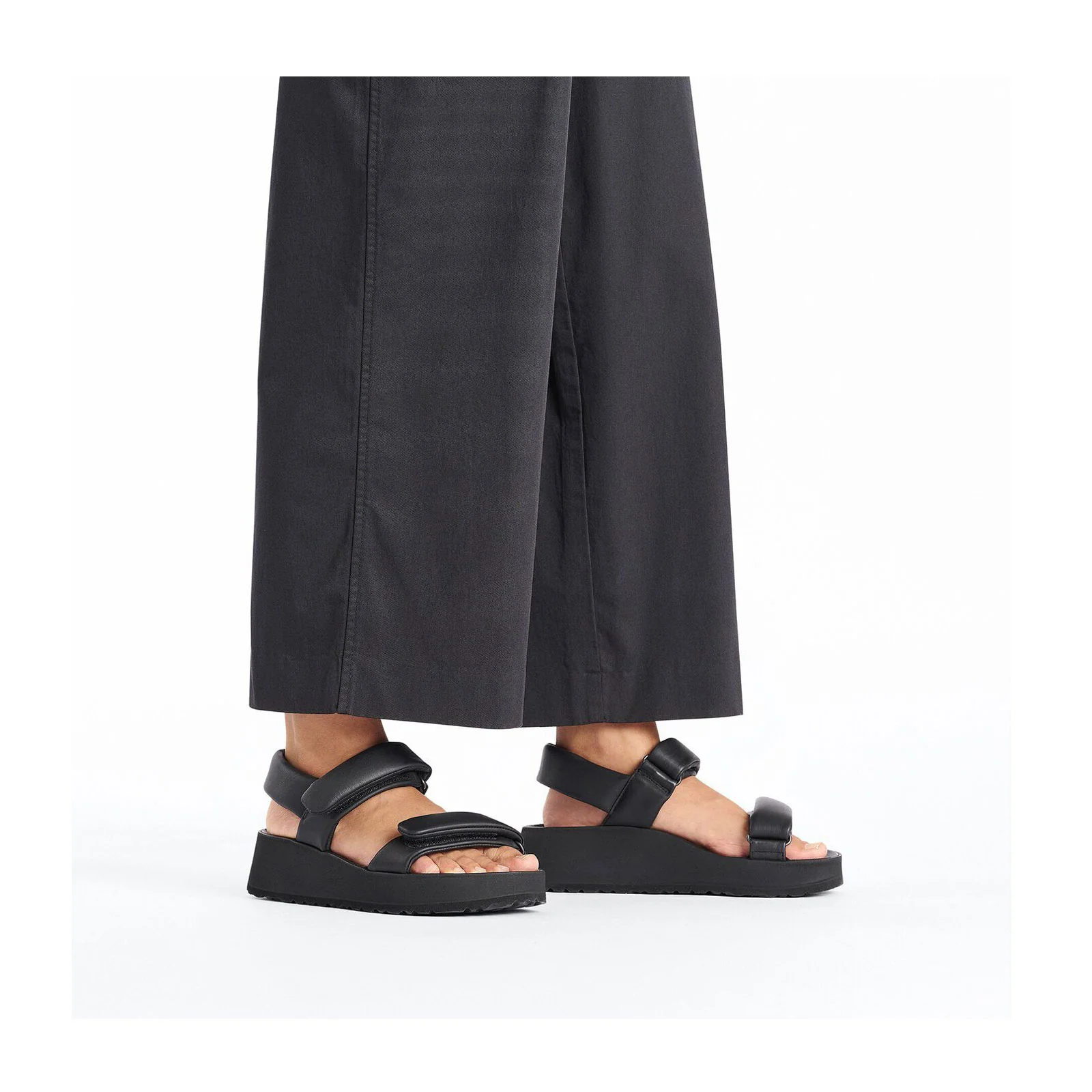 Birkenstock Theda Narrow Backstrap Sandal (Women) - Black Leather - Image 4