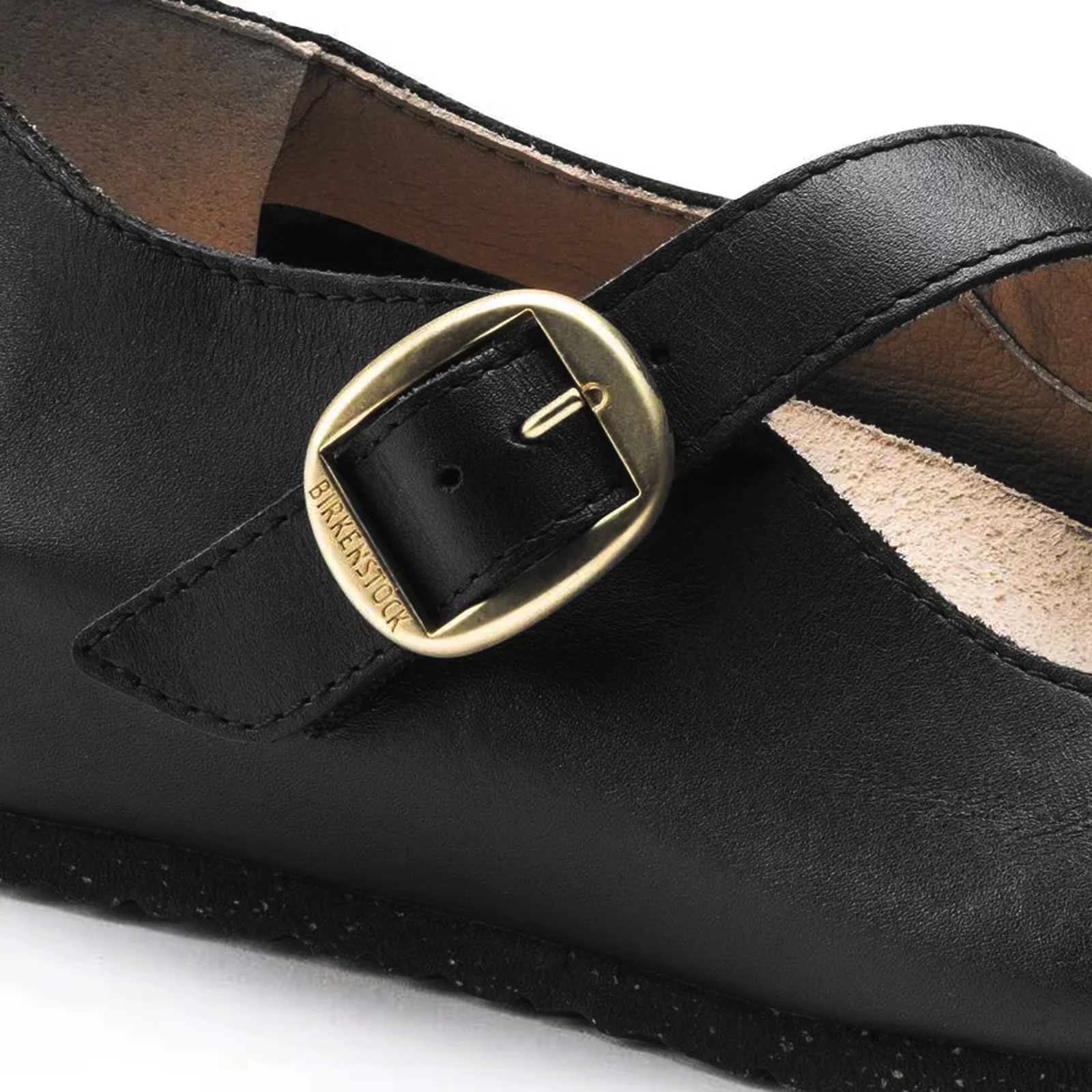 Birkenstock Tracy Mary Jane (Women) - Black Leather - Image 5
