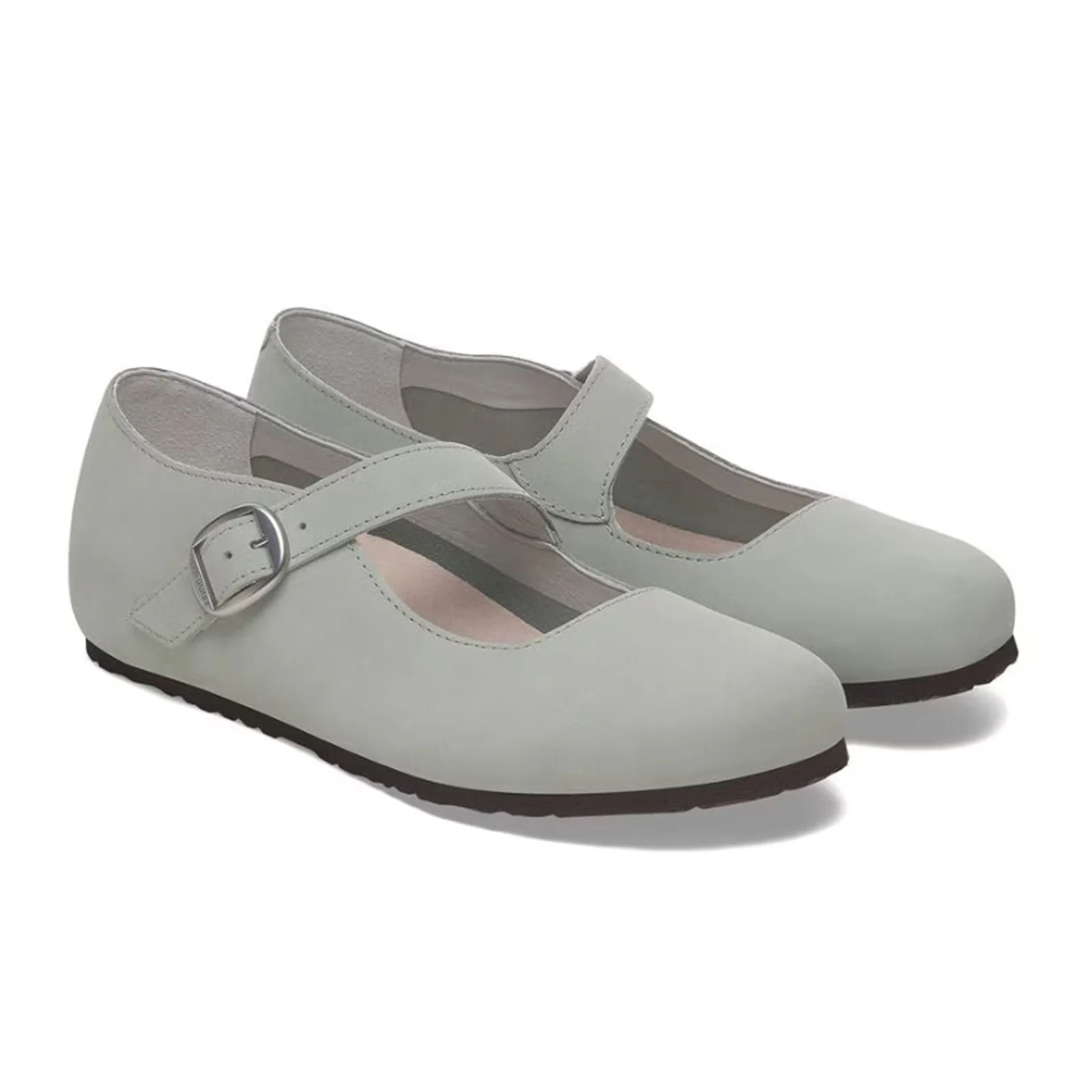 Birkenstock Tracy Mary Jane (Women) - Pure Sage Nubuck - Image 4