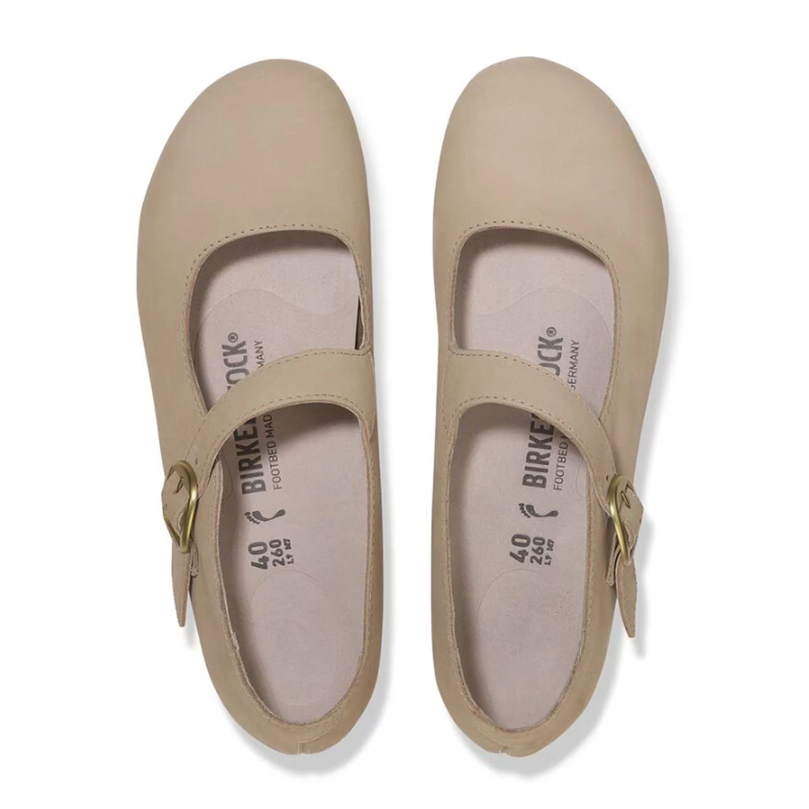 Birkenstock Tracy Mary Jane (Women) - Sandcastle Nubuck - Image 2