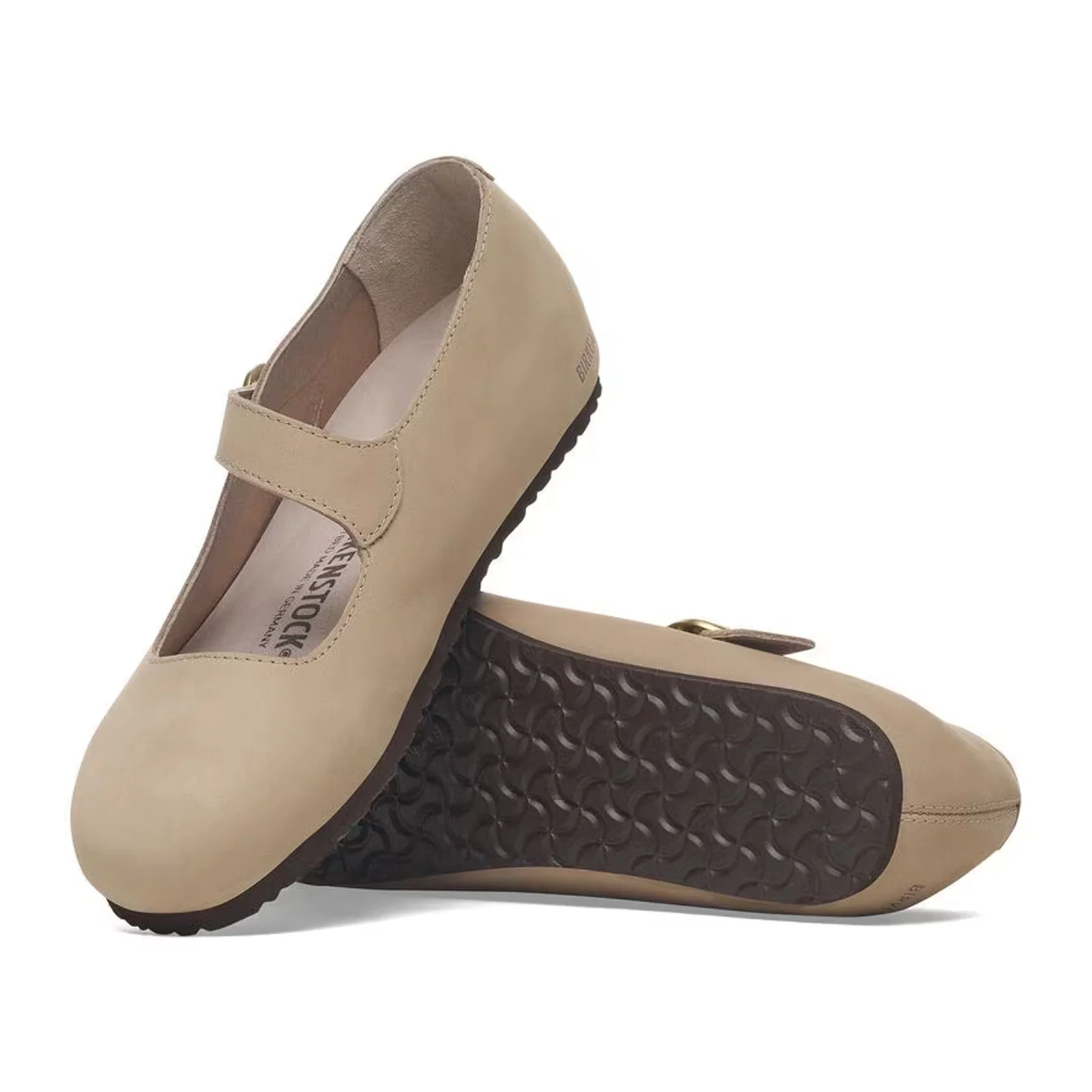 Birkenstock Tracy Mary Jane (Women) - Sandcastle Nubuck - Image 3