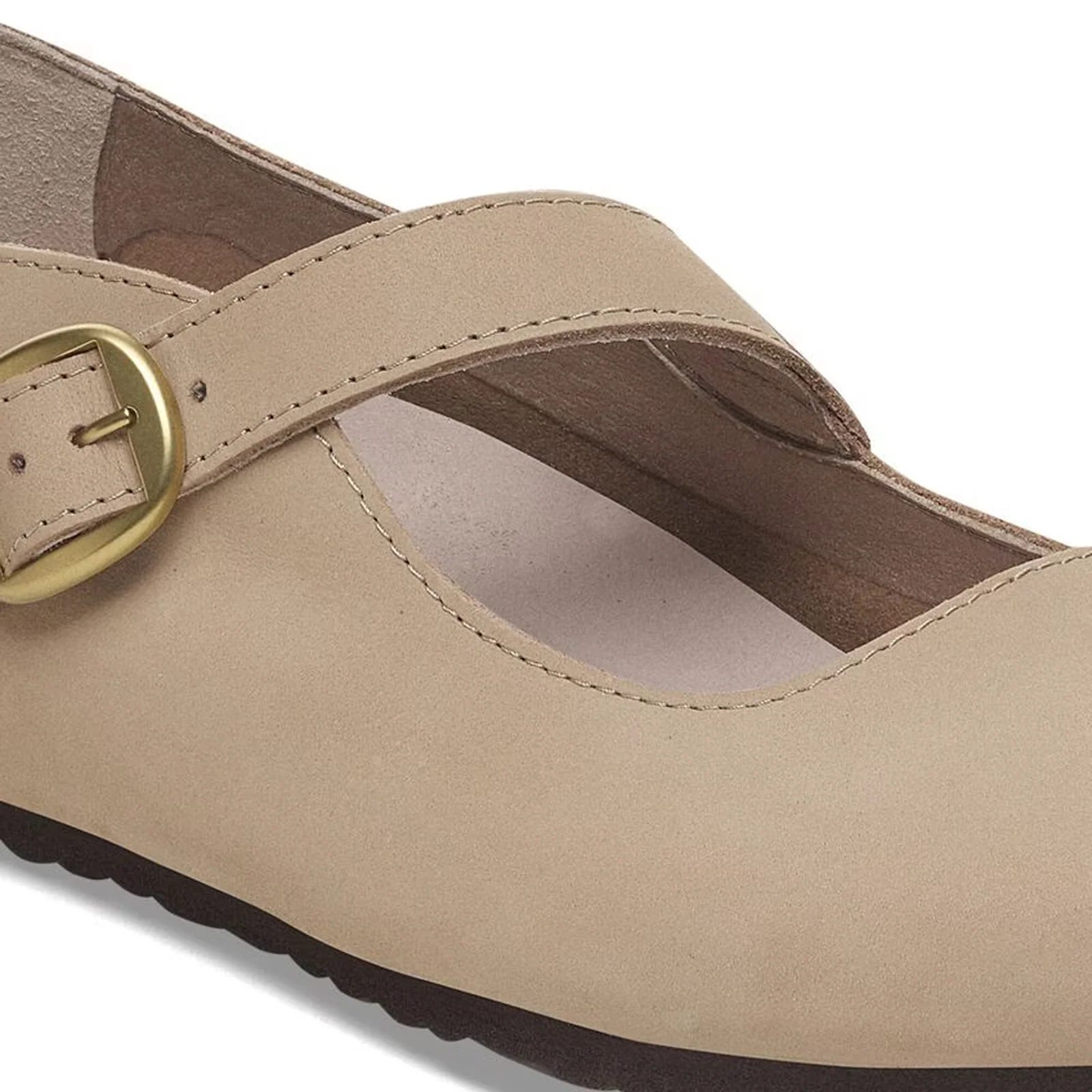 Birkenstock Tracy Mary Jane (Women) - Sandcastle Nubuck - Image 6