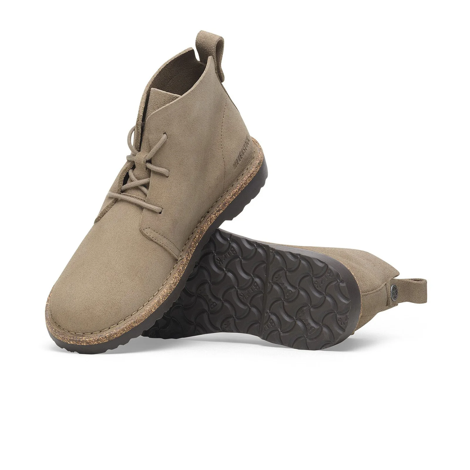 Birkenstock Uppsala Lace Up Mid Boot (Men) - Taupe Suede - Image 3