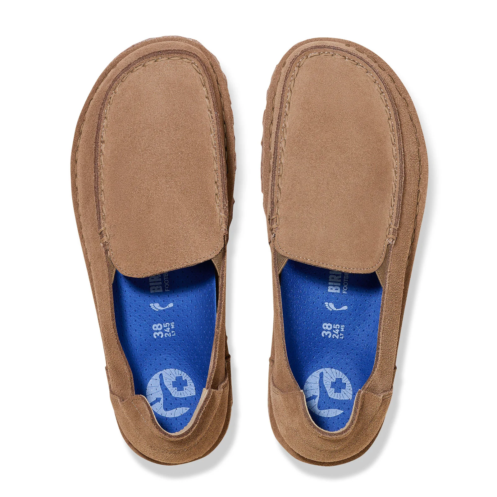 Birkenstock Utti Slip On (Men) - Taupe Suede - Image 2
