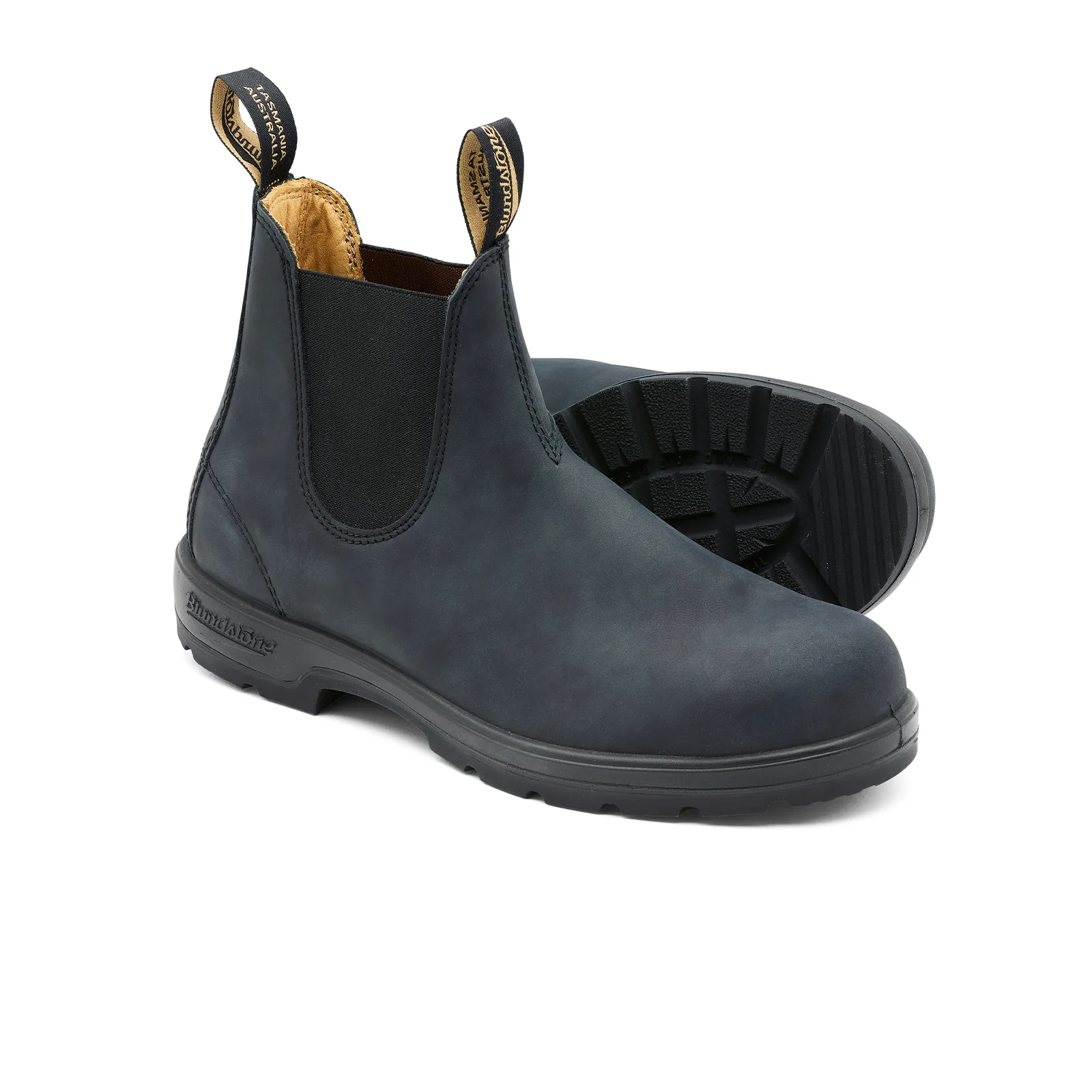 Blundstone Classic 587 Chelsea Boot (Unisex) - Rustic Black - Image 3
