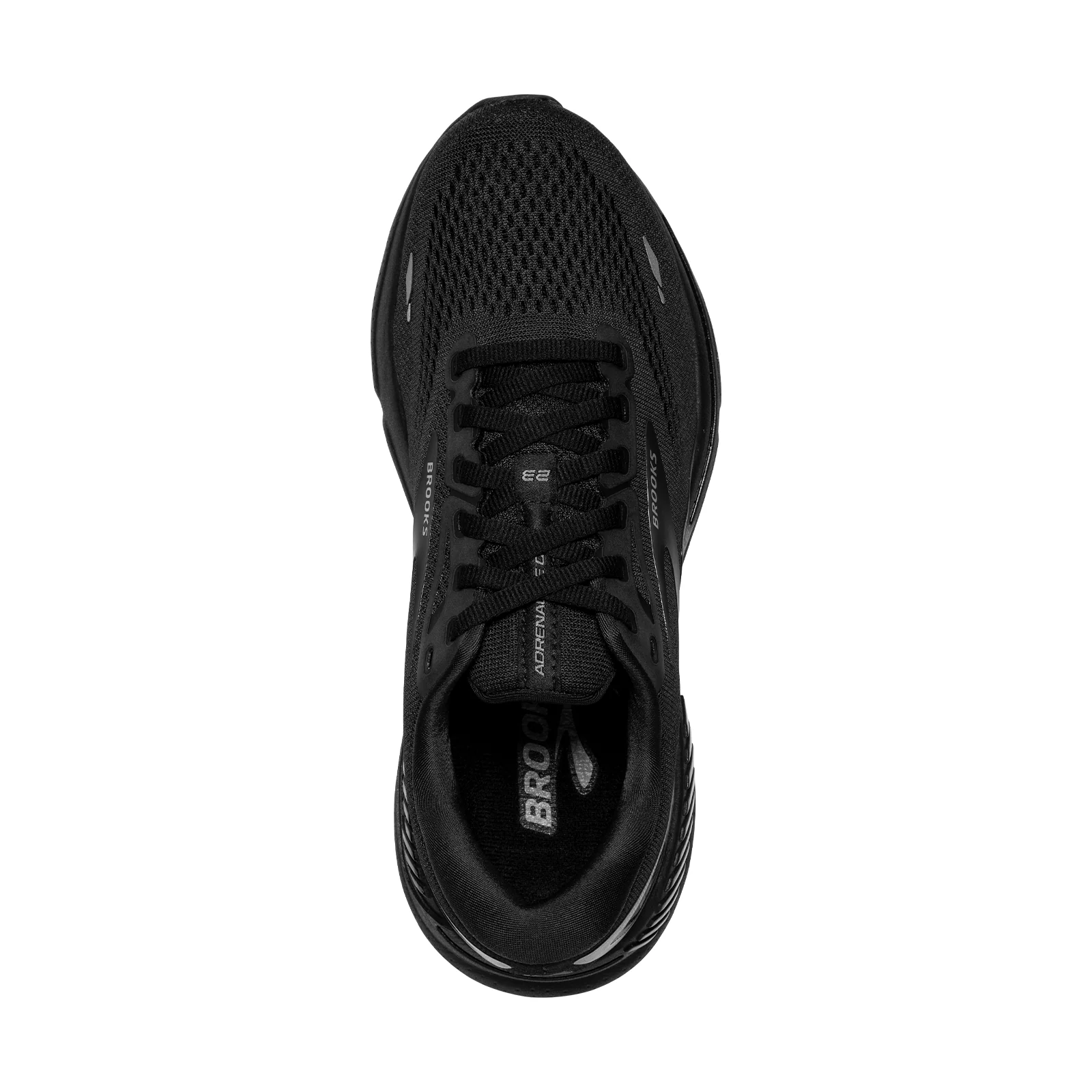 Brooks Adrenaline GTS 23 Running Shoe (Women) - Black/Black/Ebony - Image 5