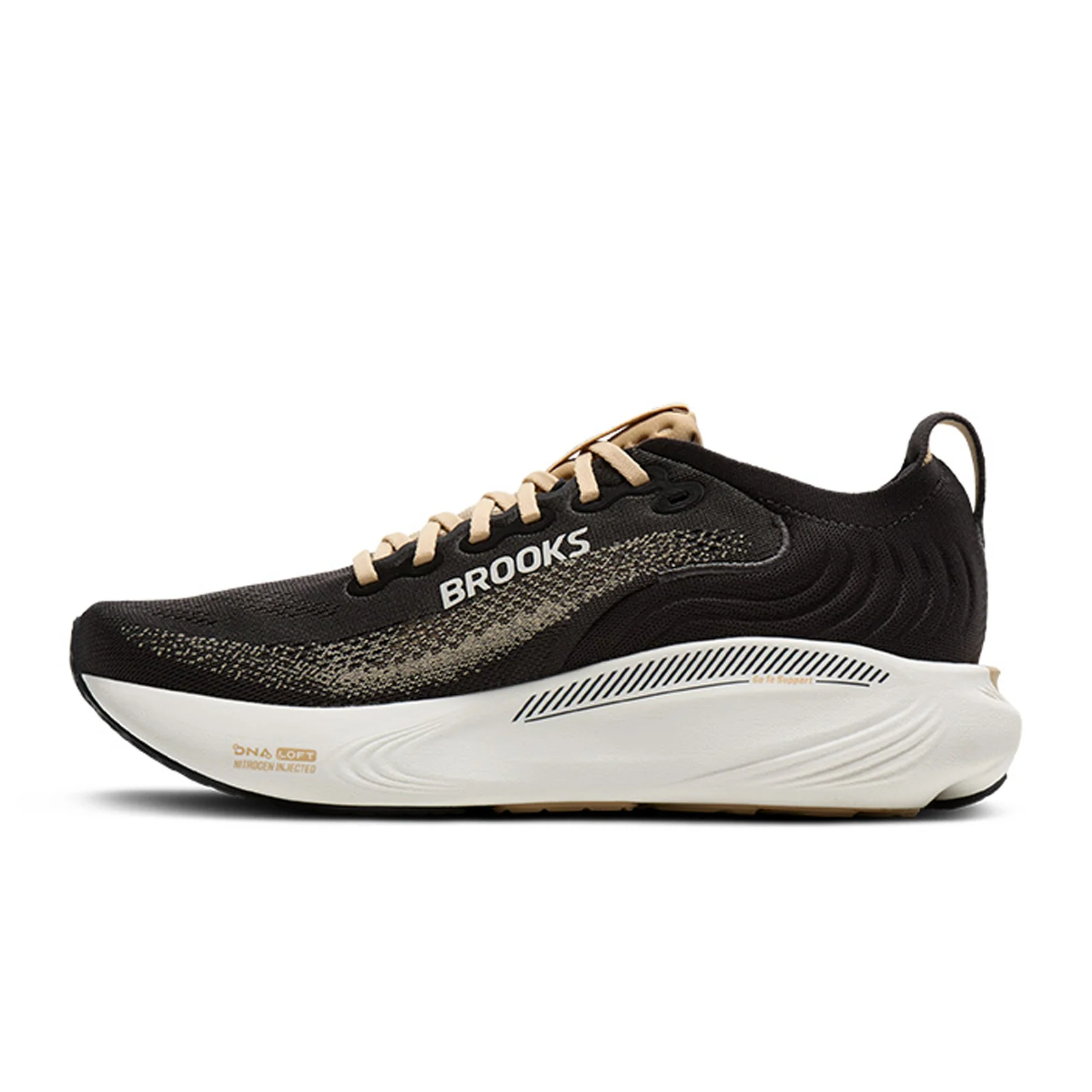 Brooks Adrenaline GTS 25 Running Shoe (Men) - Phantom/Starfish/Coconut - Image 2