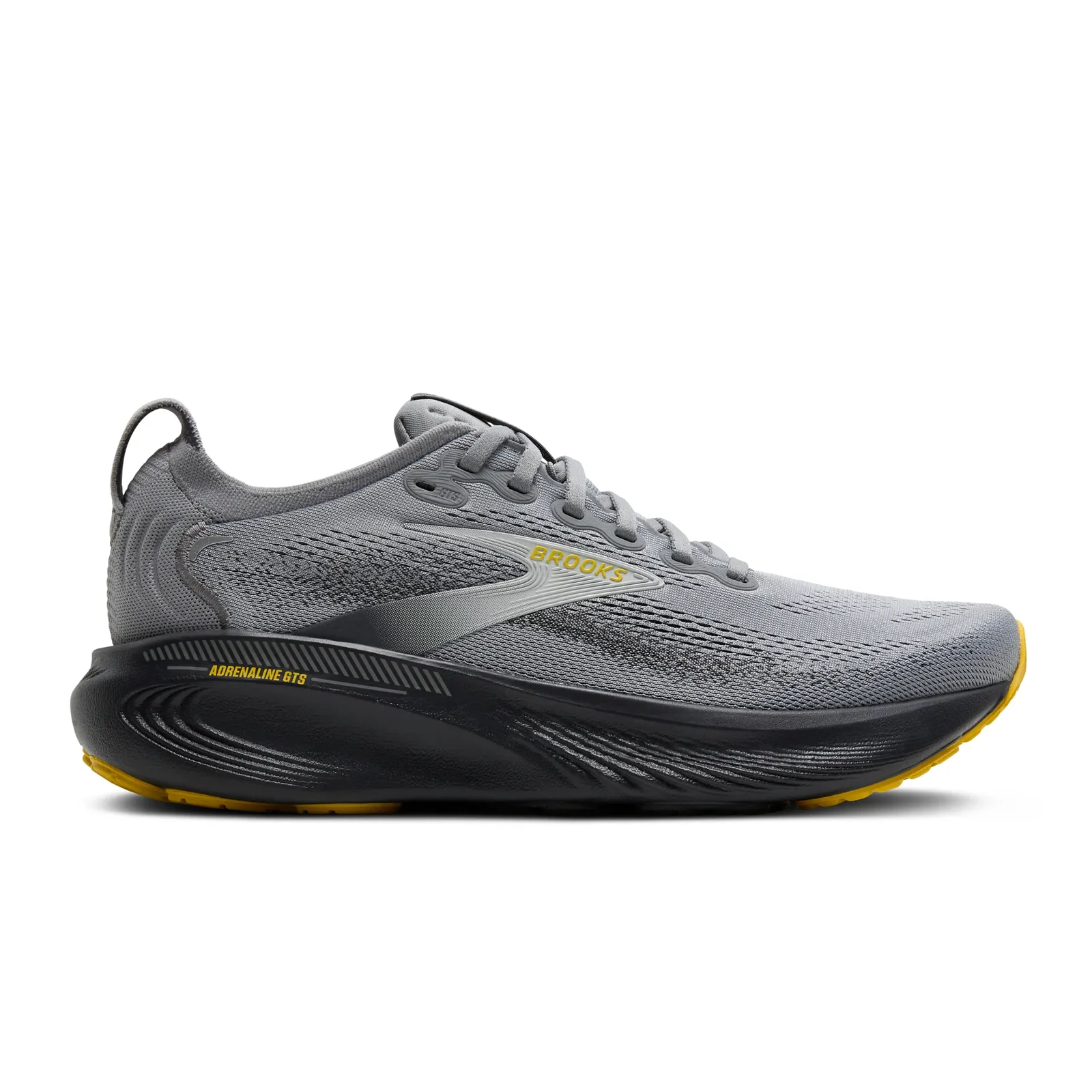 Brooks Adrenaline GTS 25 Running Shoe (Men) - Primer Grey/Ebony/Jasmin