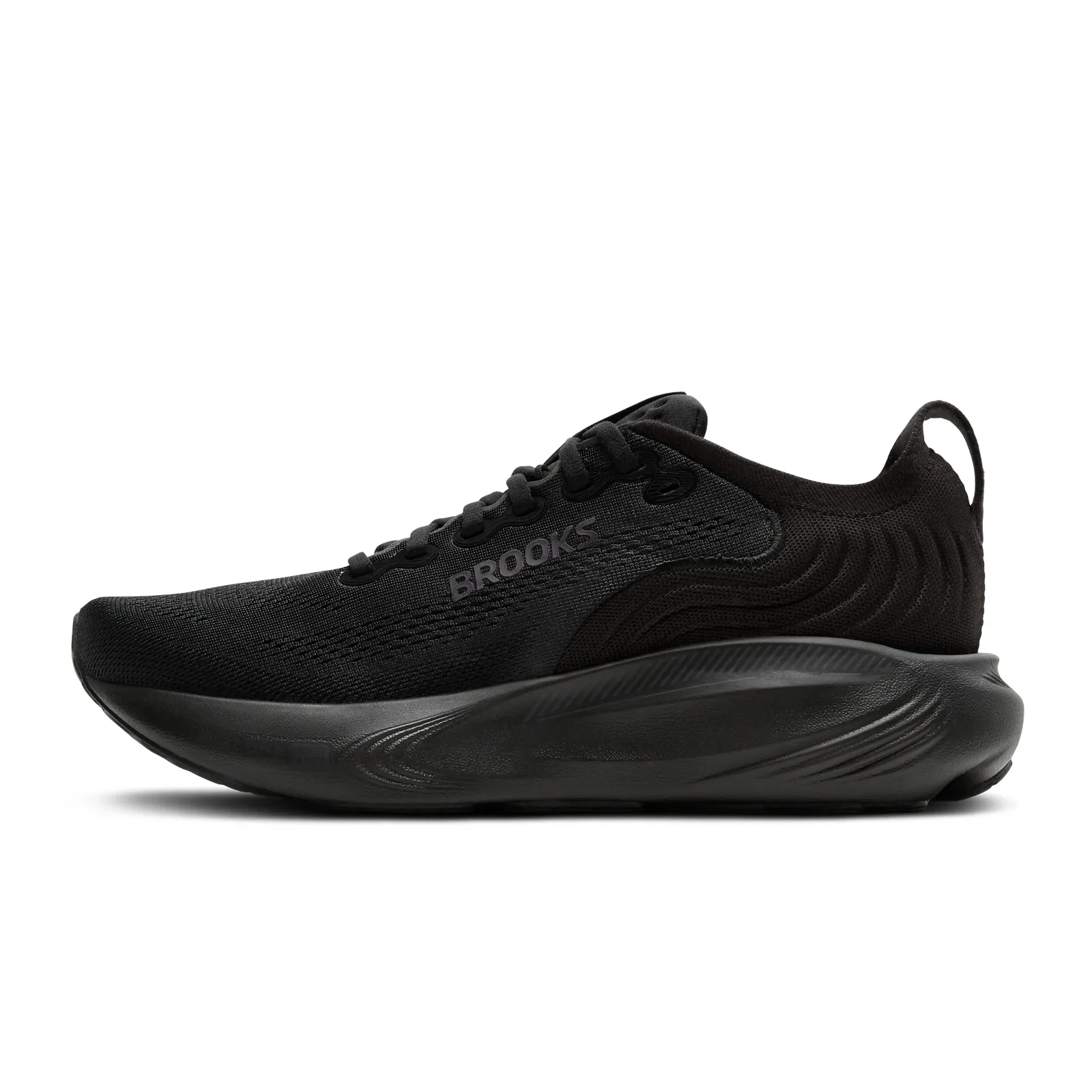 Brooks Adrenaline GTS 25 Running Shoe (Women) - Black/Black/Ebony - Image 2