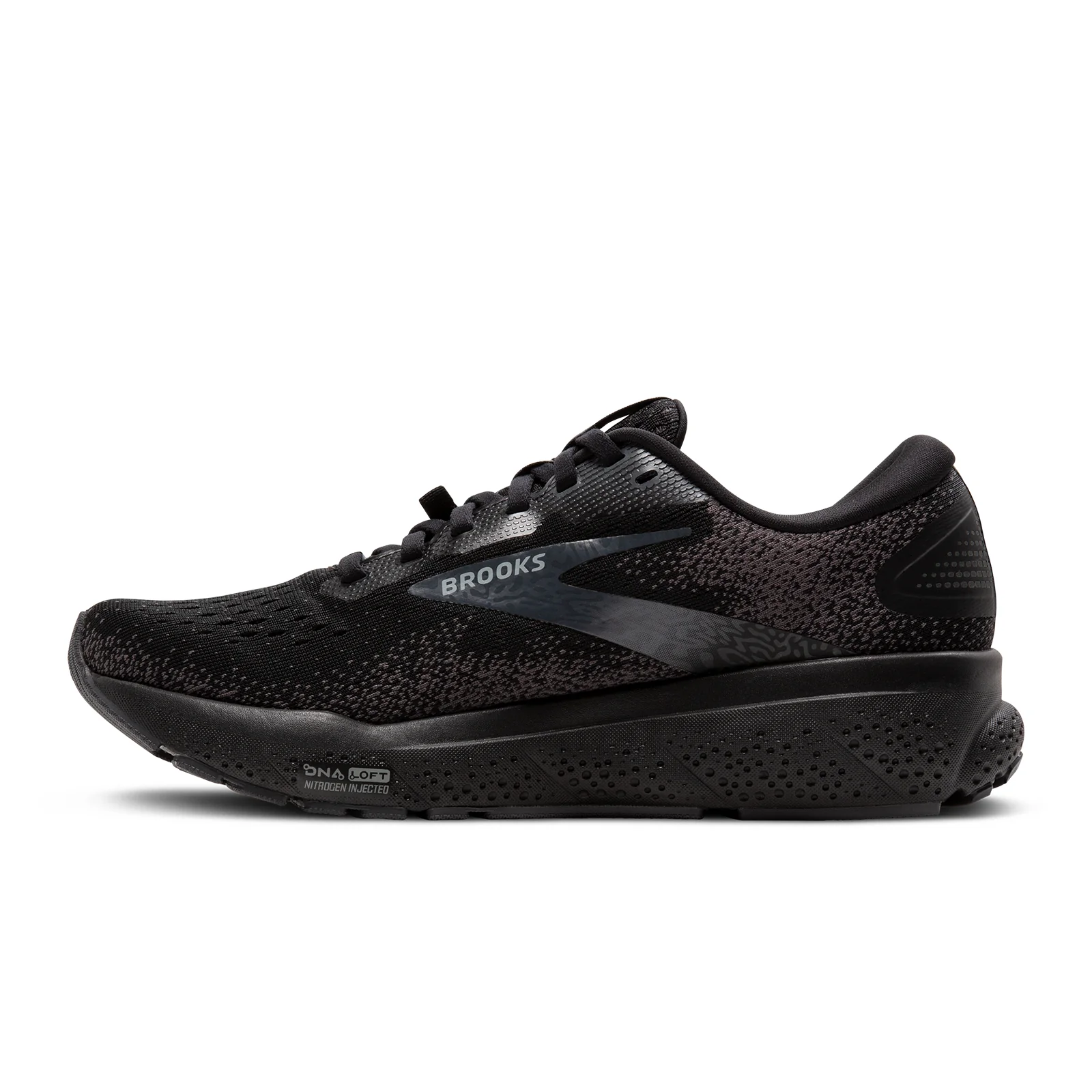 Brooks Ghost 16 GTX Running Shoe (Men) - Black/Black/Ebony - Image 2