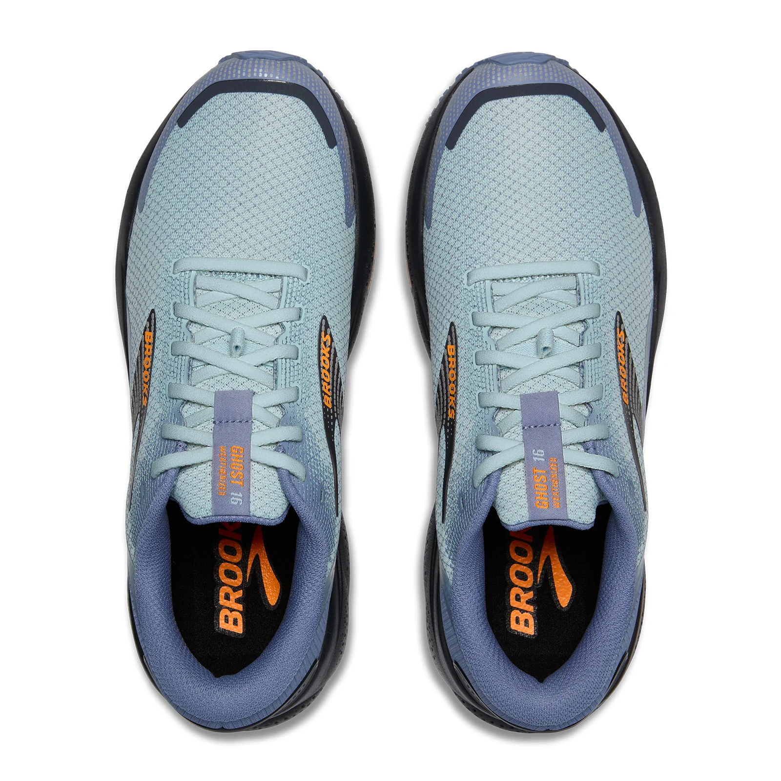 Brooks Ghost 16 Weatherized Running Shoe (Men) - Country Blue/Winter Sky/Ebony - Image 4