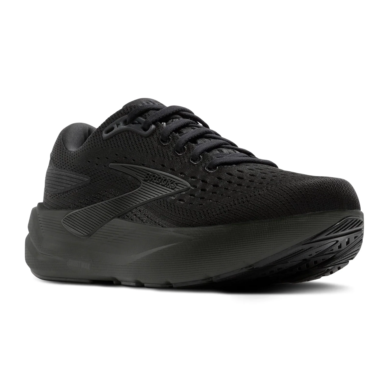 Brooks Ghost Max 3 Running Shoe (Women) - Black/Black/Ebony - Image 3