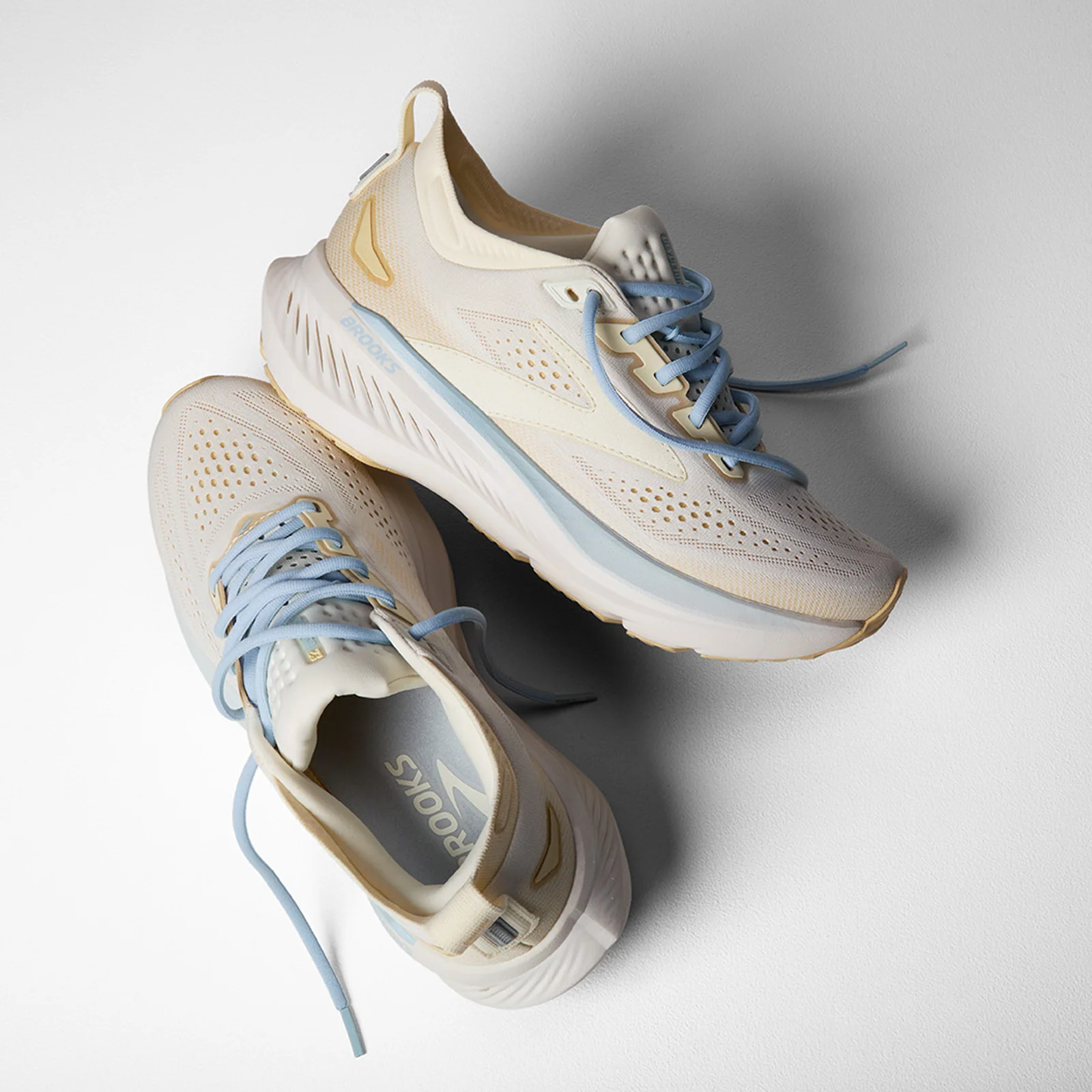 Brooks Glycerin 23 Running Shoe (Women) - Coconut/Sand/Skyway - Image 7