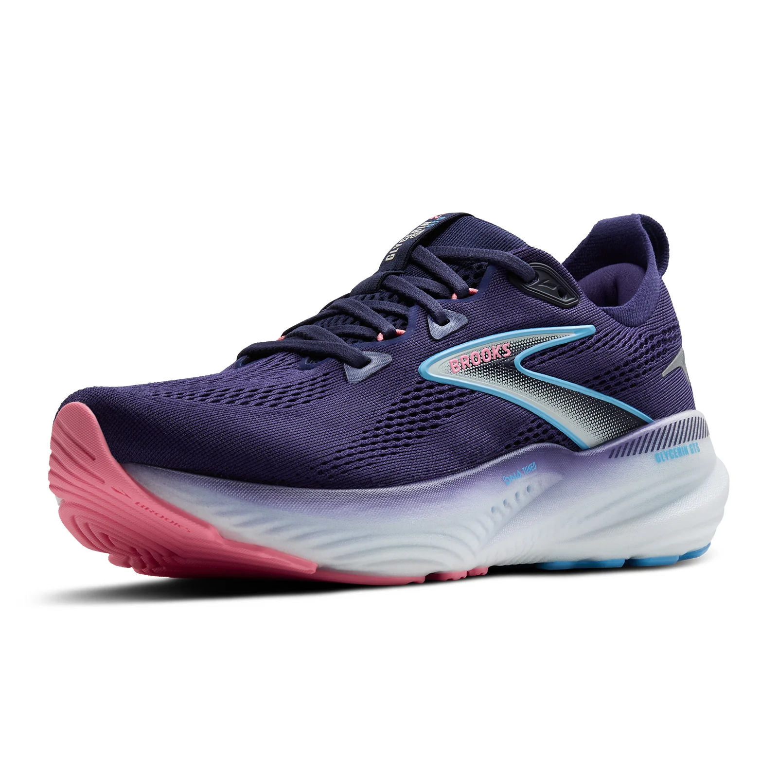 Brooks Glycerin GTS 22 Running Shoe (Women) - Blue Ribbon/Peacoat/Dianthus - Image 4