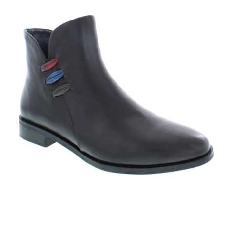 Canal Grande Paola 3 Ribbon Ankle Boot (Women) - Black