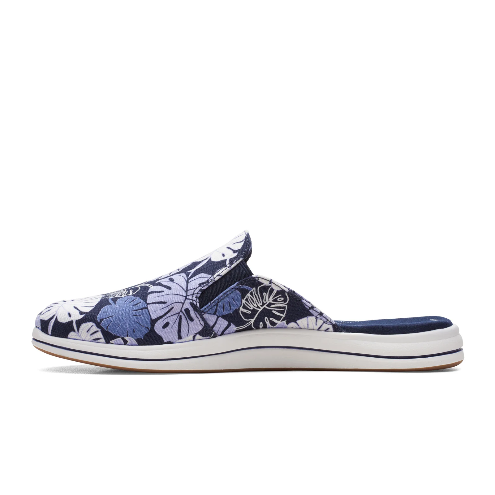 Clarks Breeze Shore Slide (Women) - Lavender Combi - Image 3