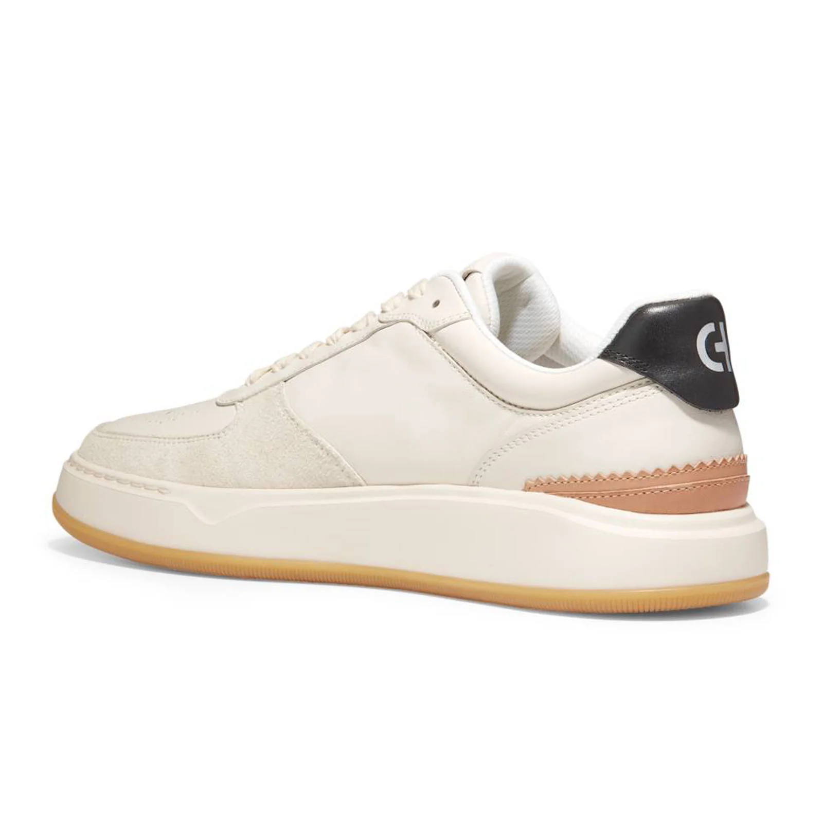 Cole Haan GrandPro Crossover Sneaker (Men) - Ivory/Gum/Black - Image 2