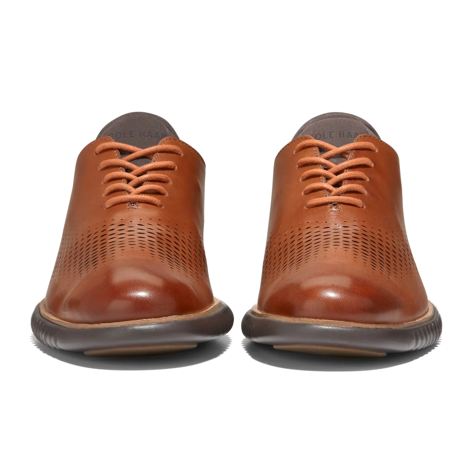 Cole Haan Zerogrand Laser Lined Wingtip Oxford (Men) - British Tan/Java - Image 3