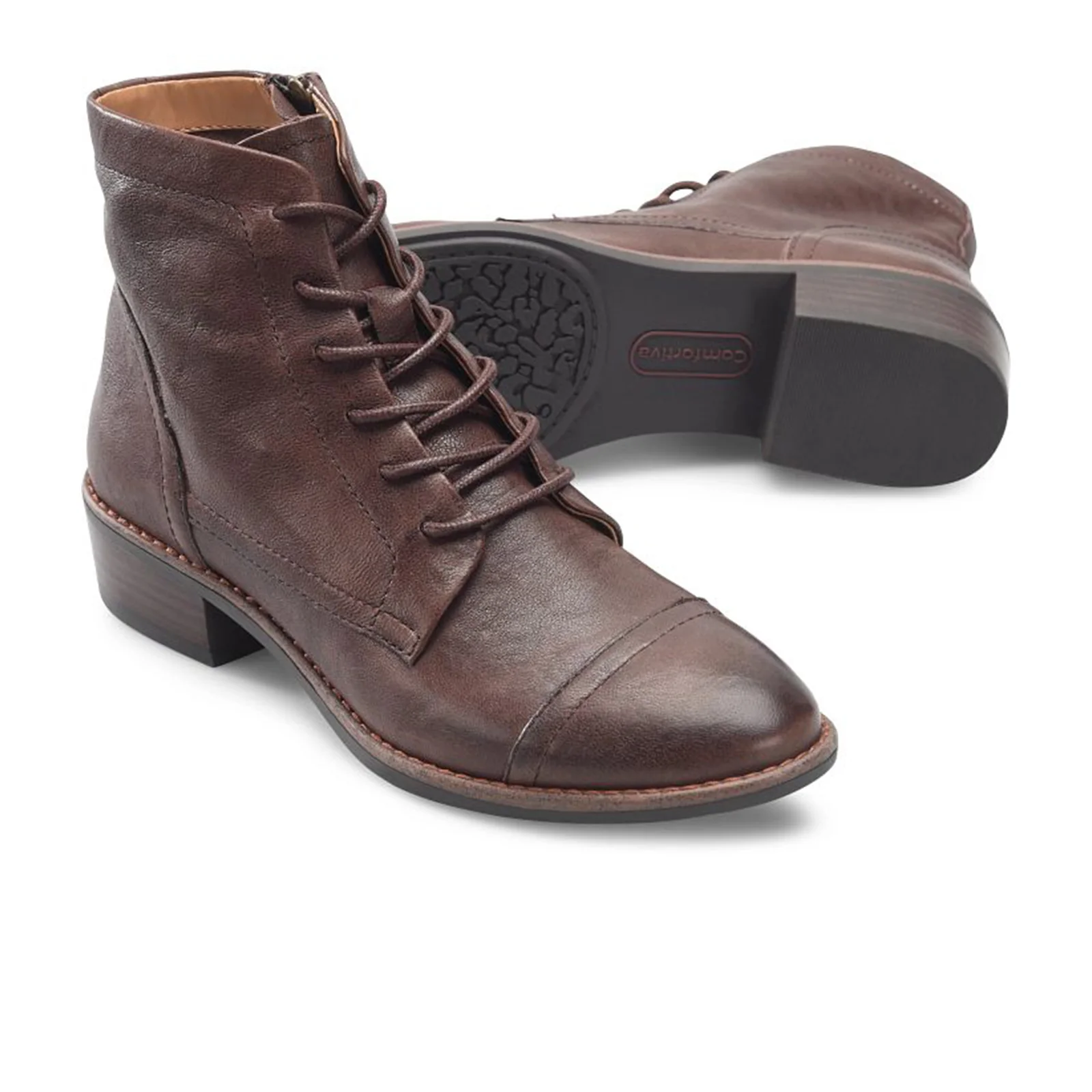 Comfortiva Cordia Ankle Boot (Women) - Cocoa Brown - Image 4
