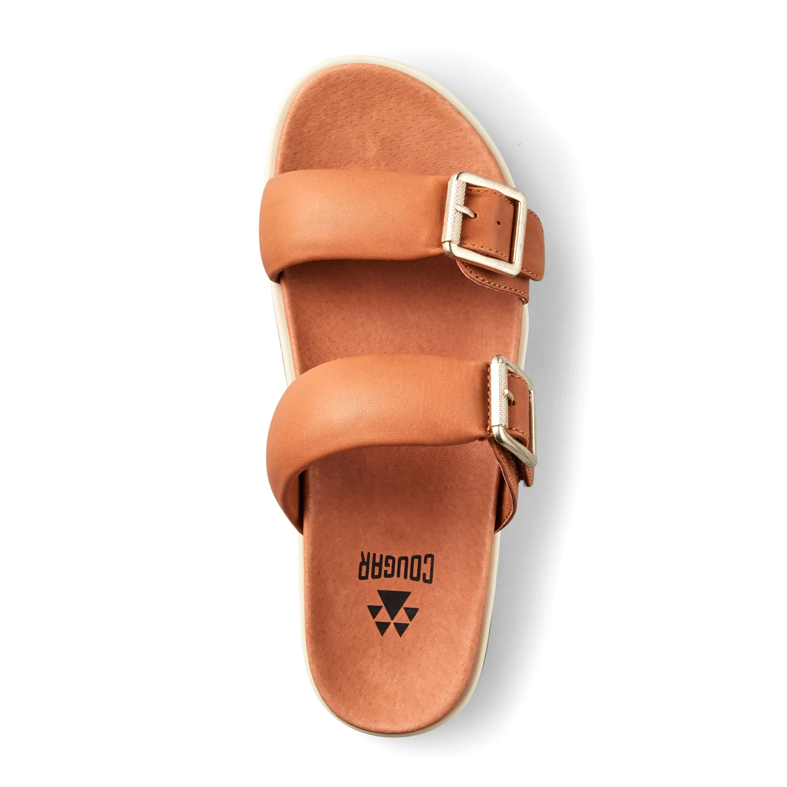 Cougar Nifty Slide Sandal (Women) - Cognac - Image 2