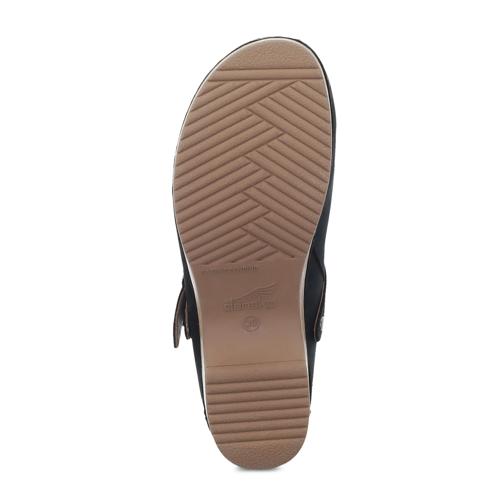 Dansko Berry Clog (Women) - Black Burnished Nubuck - Image 3