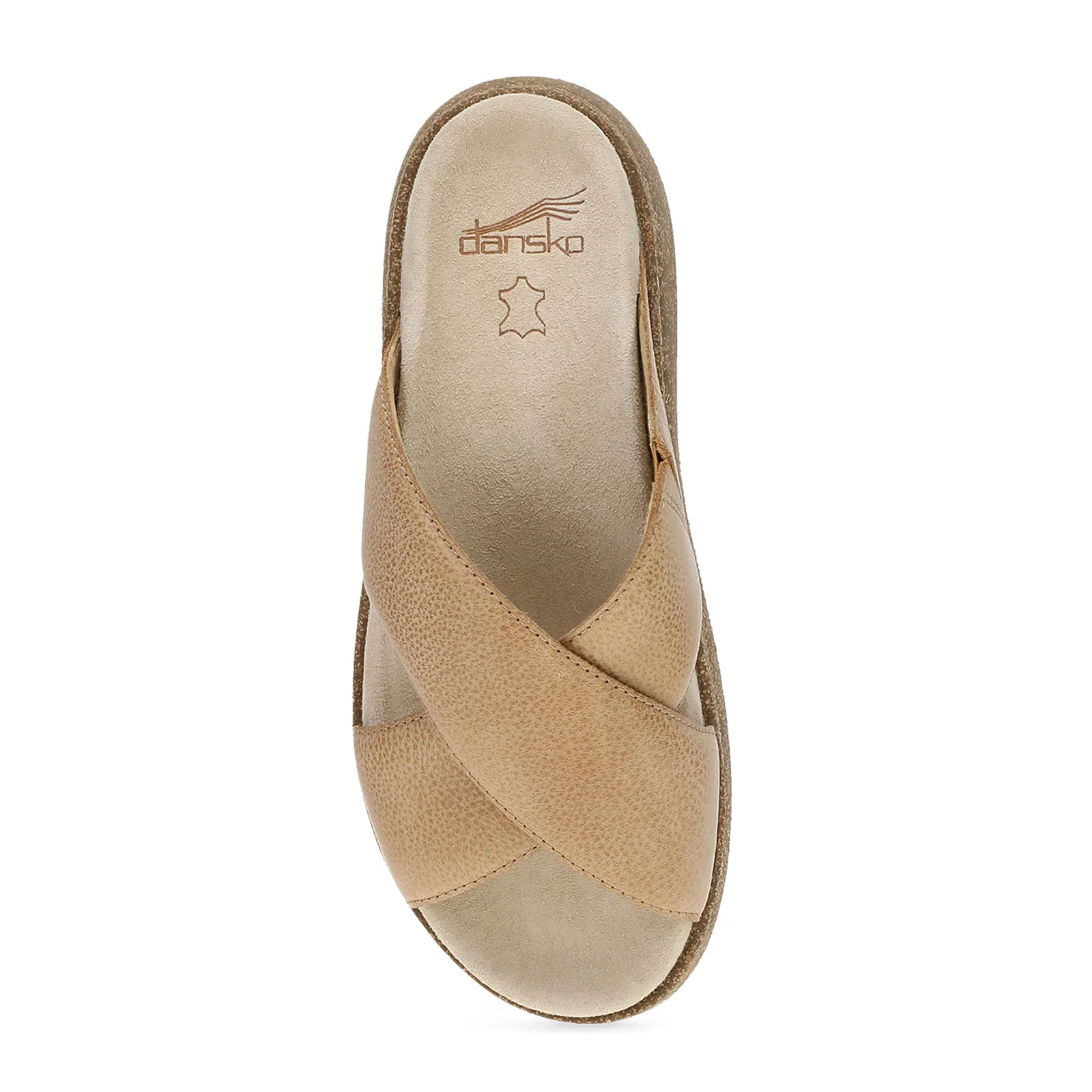 Dansko Bridget Slide Sandal (Women) - Honey Distressed - Image 3