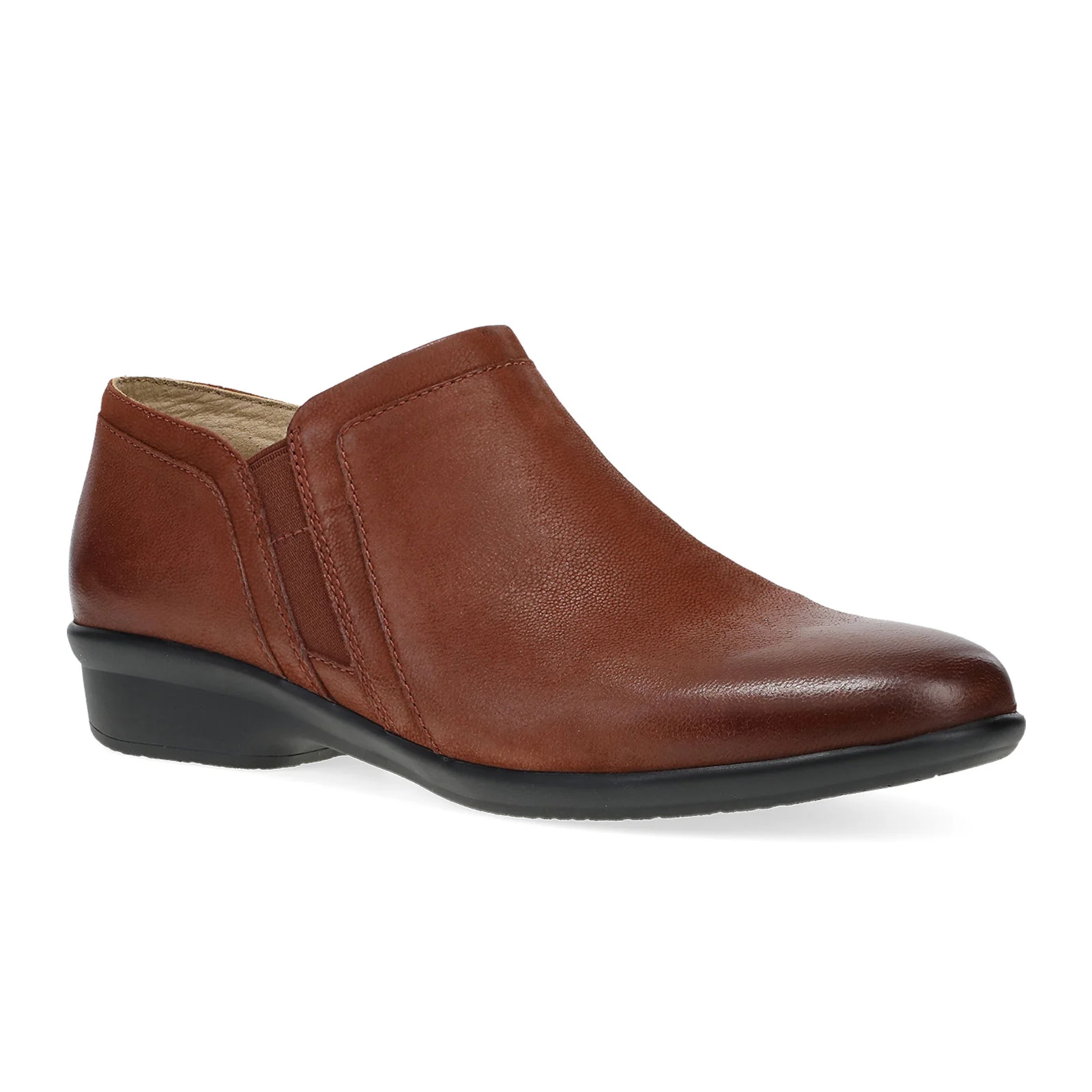 Dansko Cheryl Ankle Bootie (Women) - Russet Burnished Nubuck - Image 2