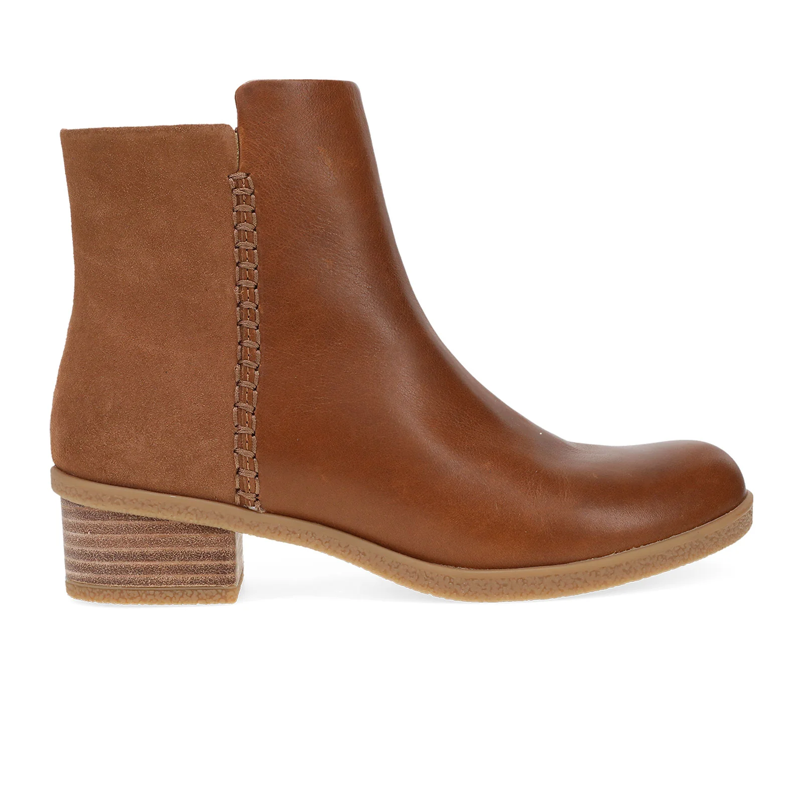 Dansko Denay Ankle Boot (Women) - Saddle Waterproof Milled