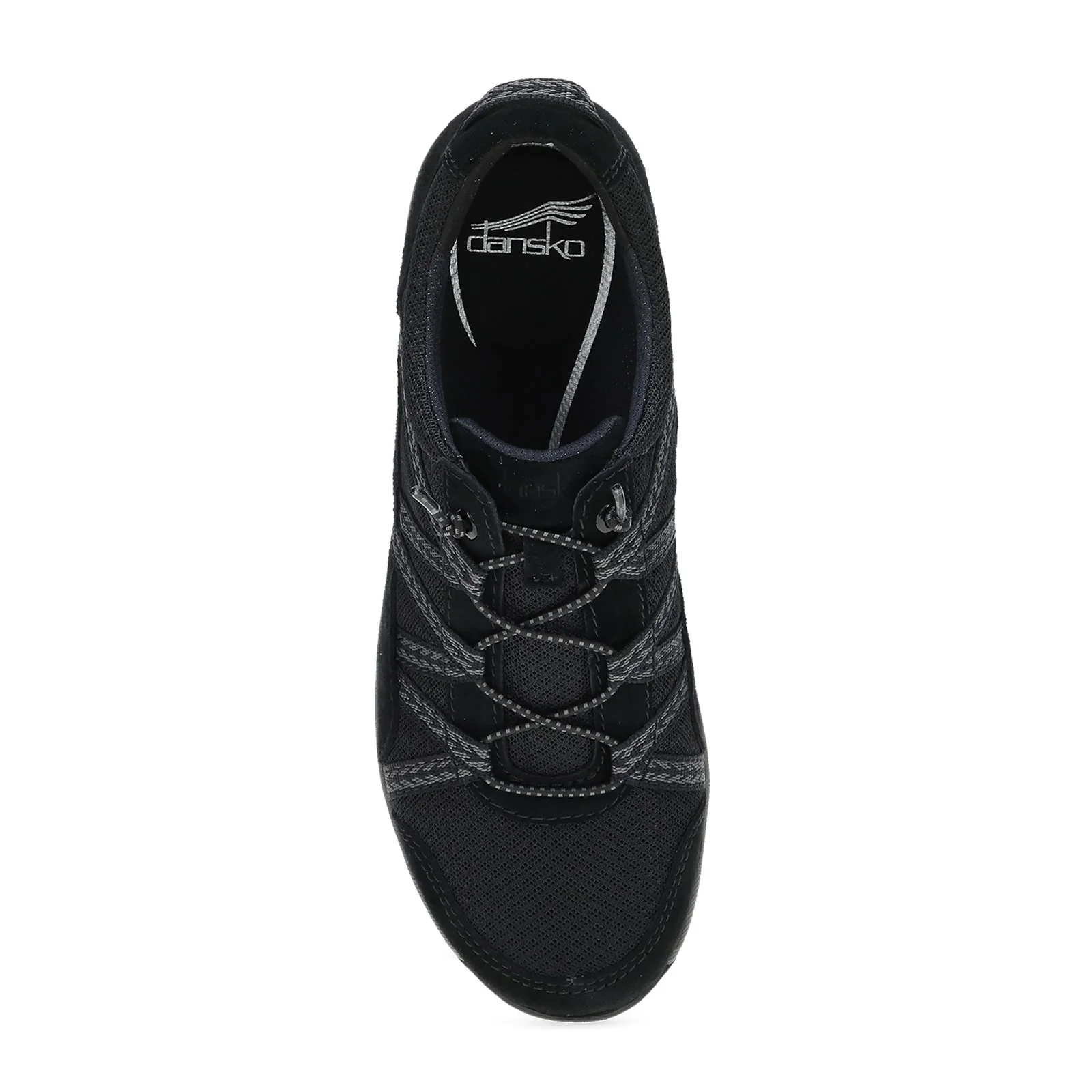 Dansko Harlyn Slip On (Women) - Black/Black Suede - Image 3