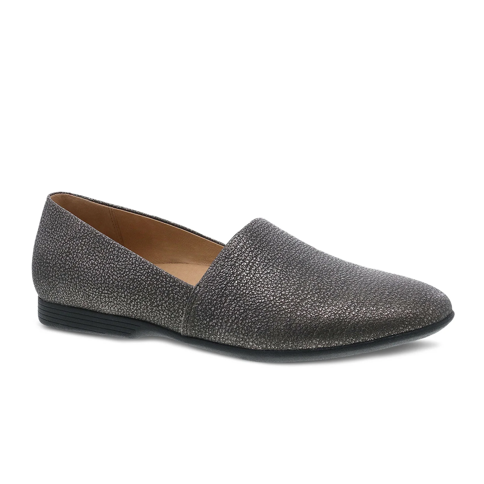 Dansko Larisa Slip On Loafer (Women) - Pewter Metallic - Image 2