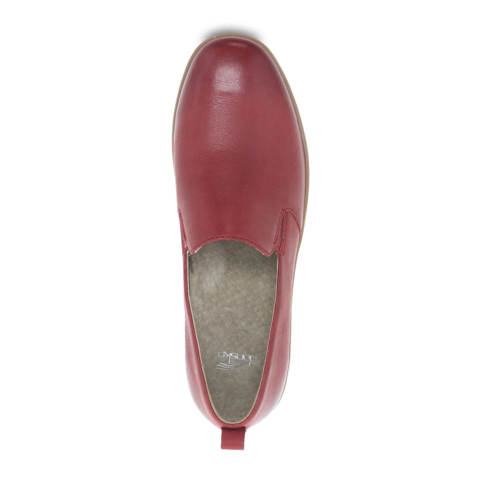 Dansko Linley Slip On (Women) - Red Burnished Calf - Image 2