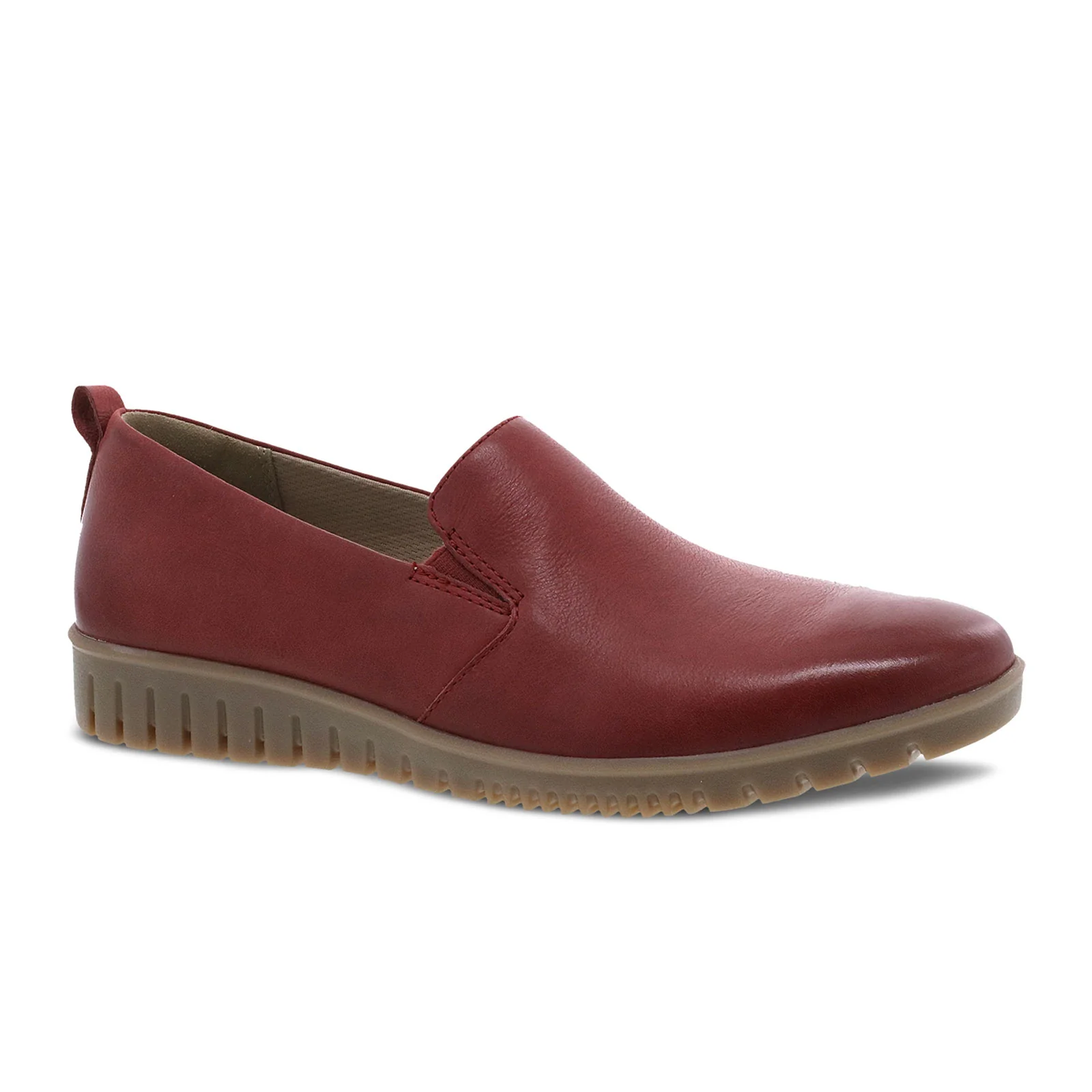 Dansko Linley Slip On (Women) - Red Burnished Calf - Image 4