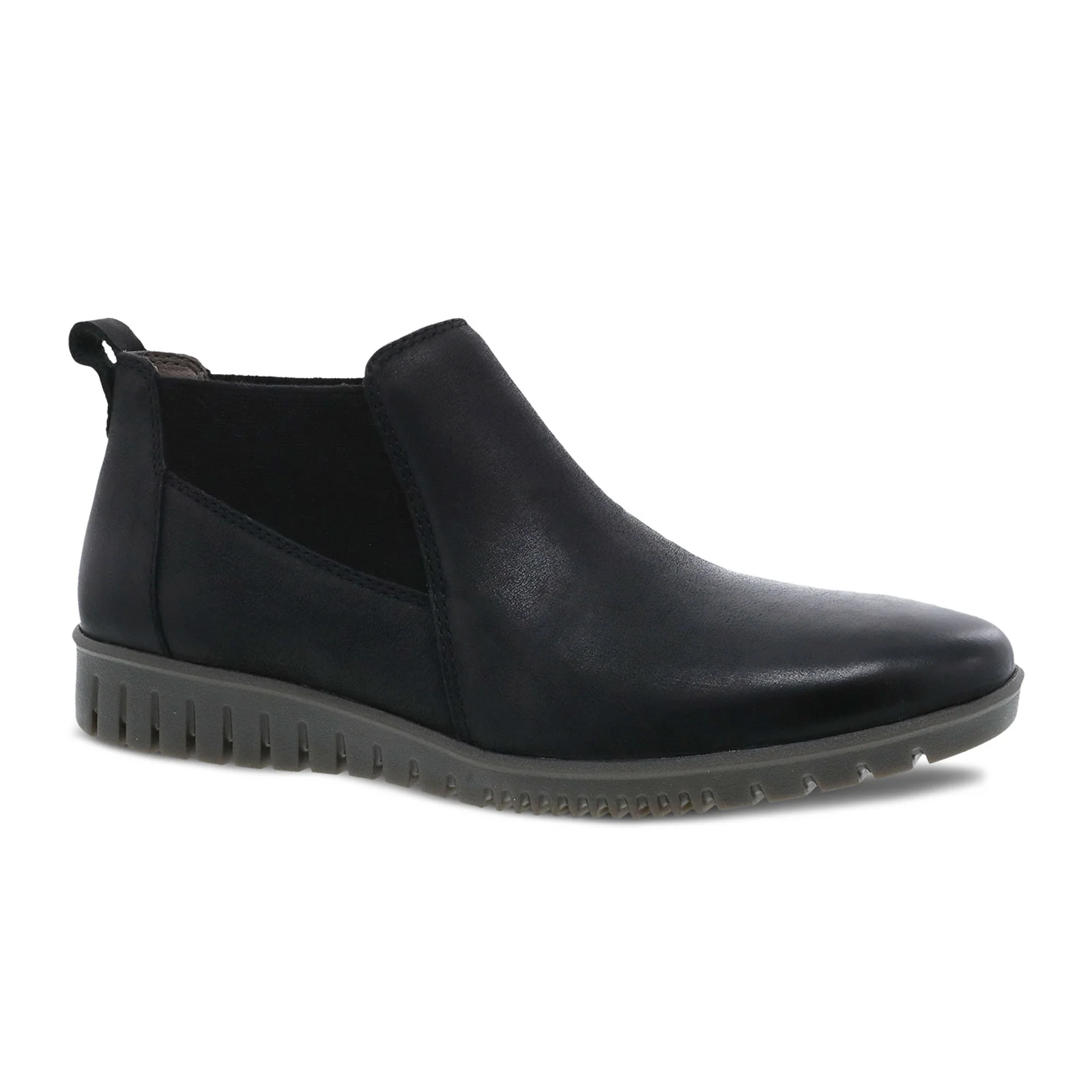 Dansko Louisa Ankle Boot (Women) - Black Burnished Calf - Image 4