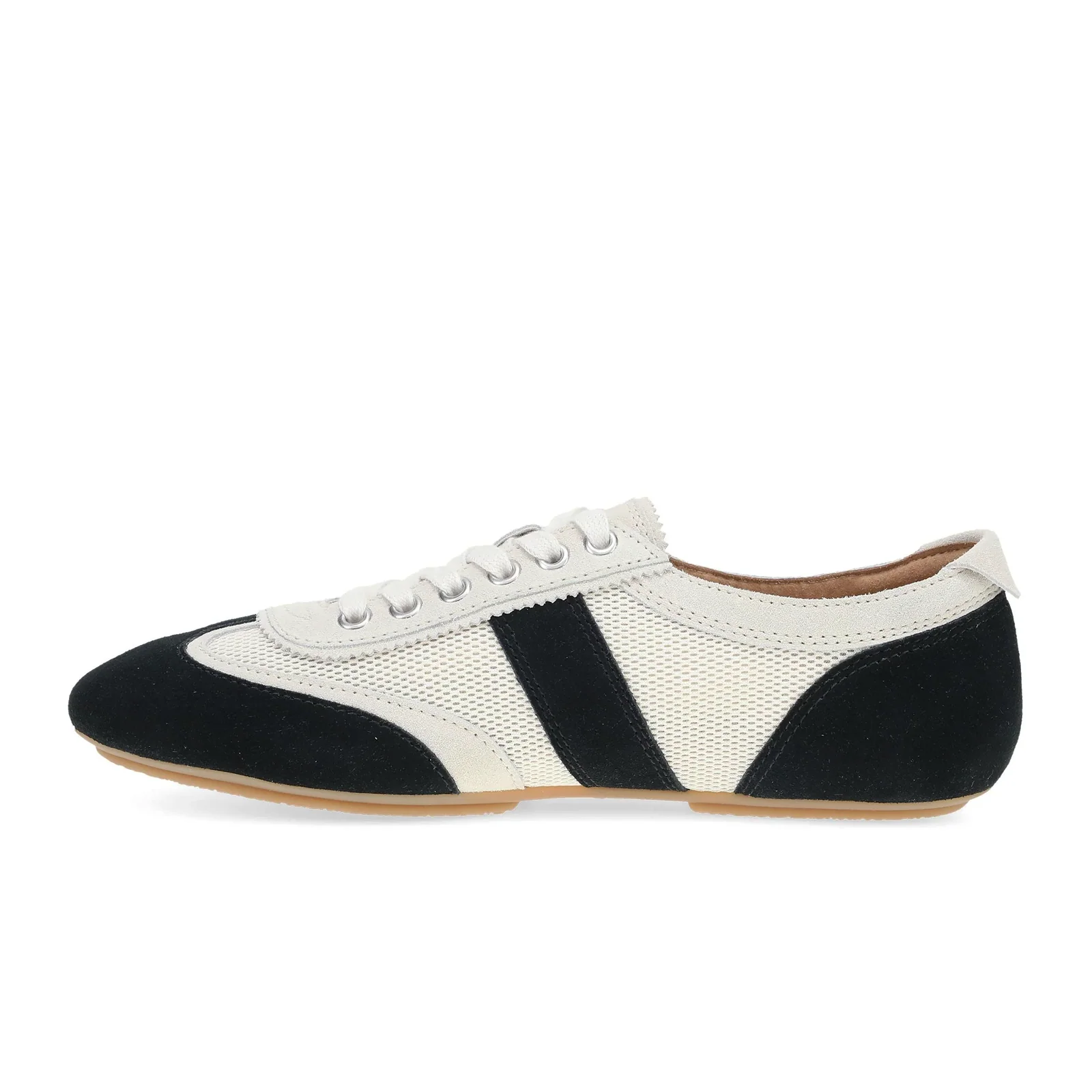 Dansko Milana Sneaker (Women) - Black/Vanilla Suede - Image 2
