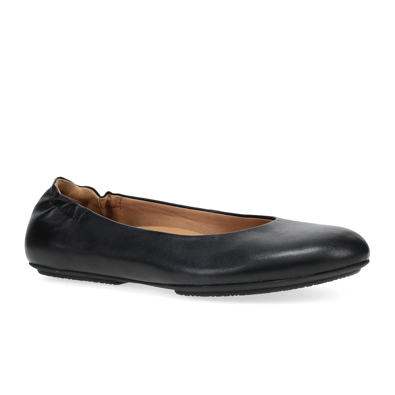 Dansko Mollie Flat (Women) - Black Nappa