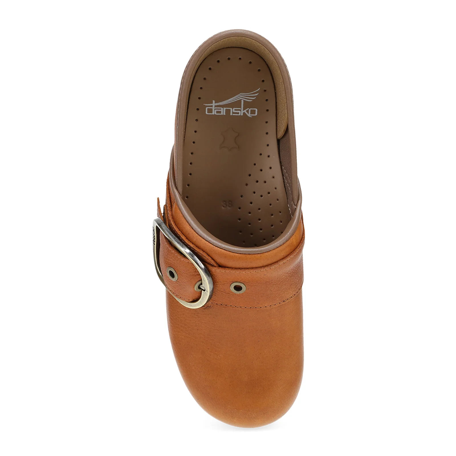 Dansko Pearson Clog (Women) - Tan Tumbled - Image 4