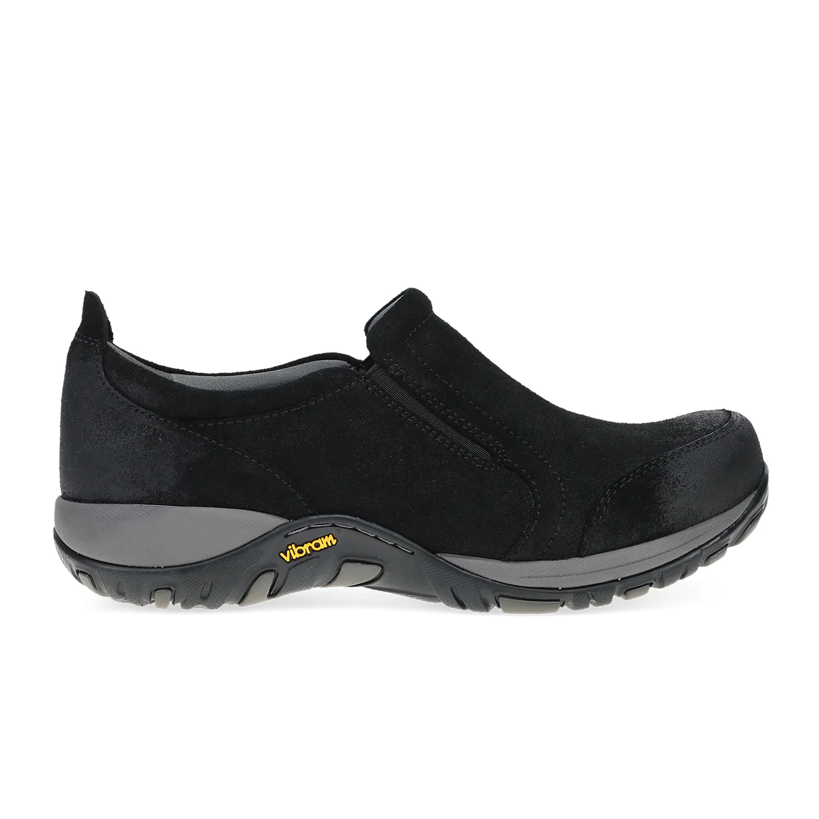 Dansko Pippy Clog (Women) - Black Burnished Suede