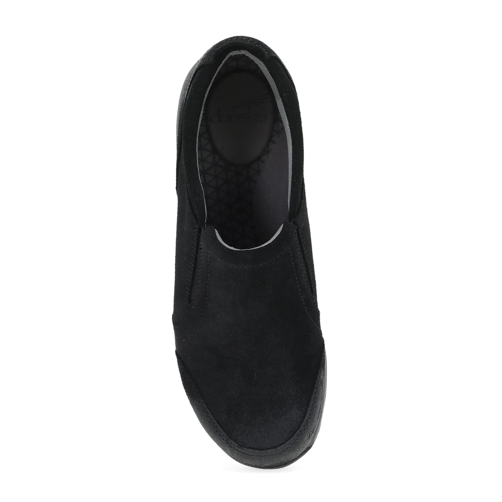 Dansko Pippy Clog (Women) - Black Burnished Suede - Image 3
