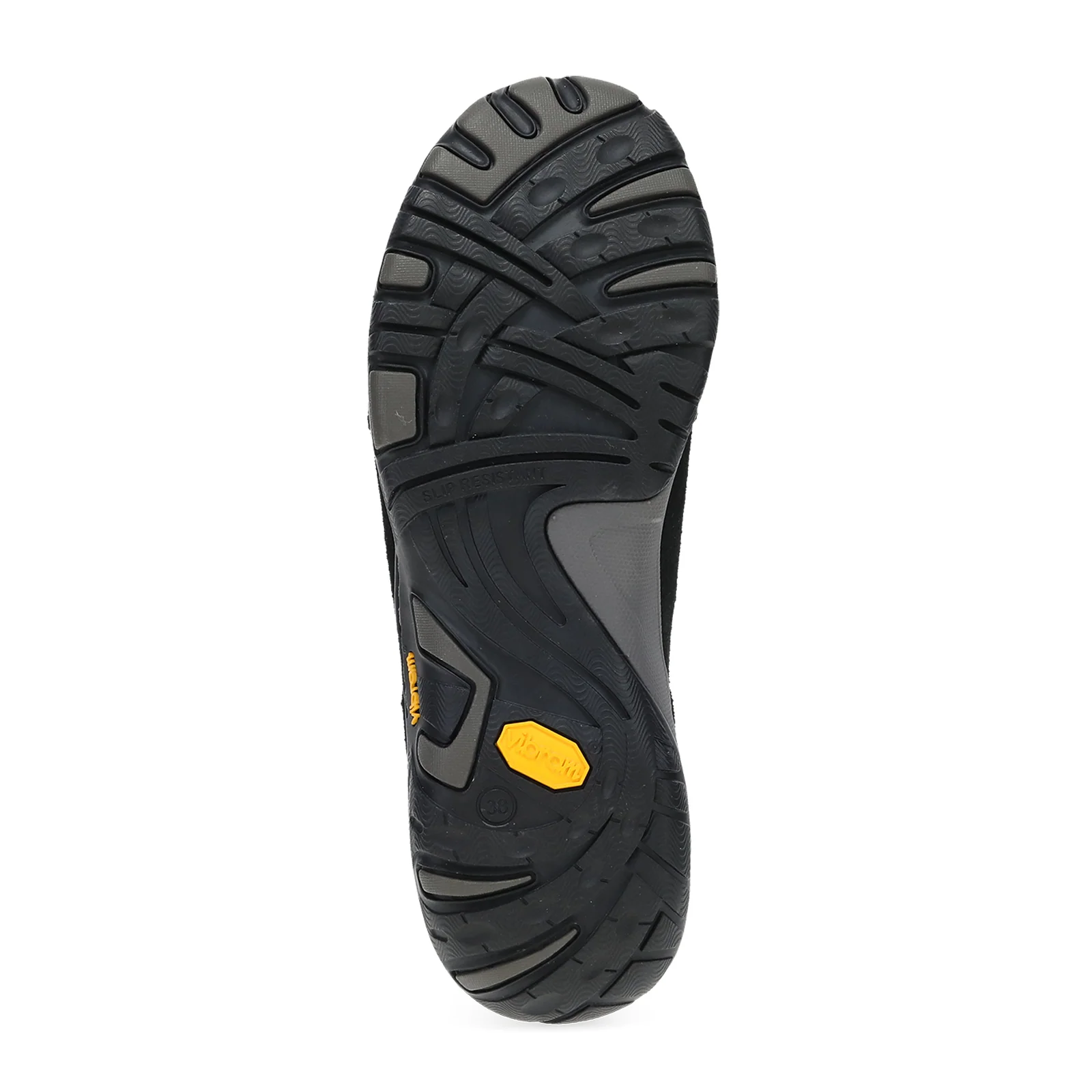 Dansko Pippy Clog (Women) - Black Burnished Suede - Image 4