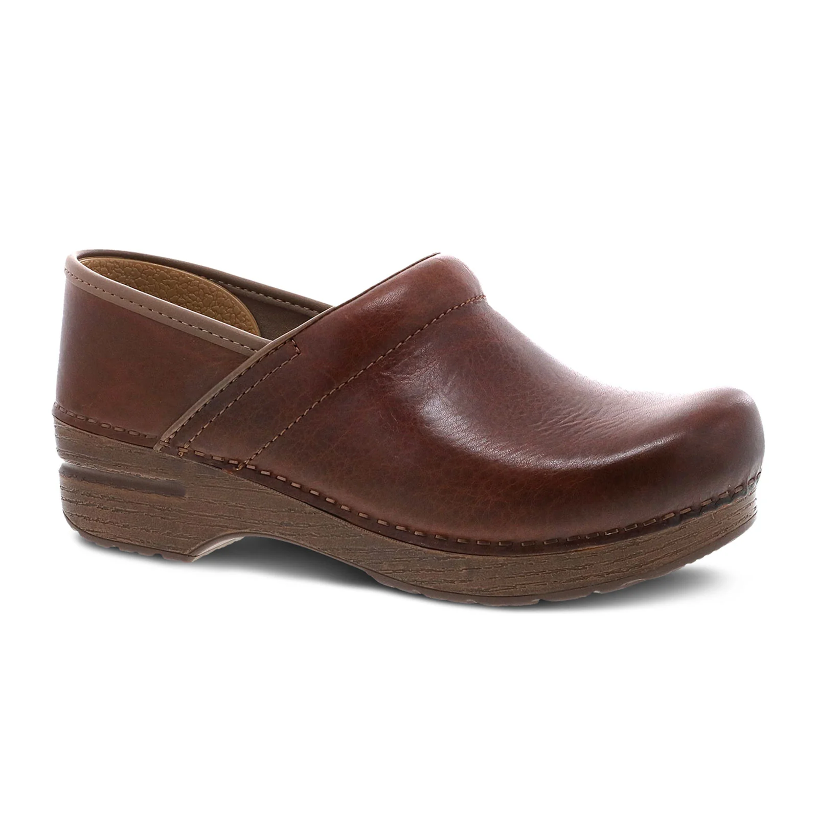 Dansko Professional Clog (Women) - Saddle Full Grain - Image 3