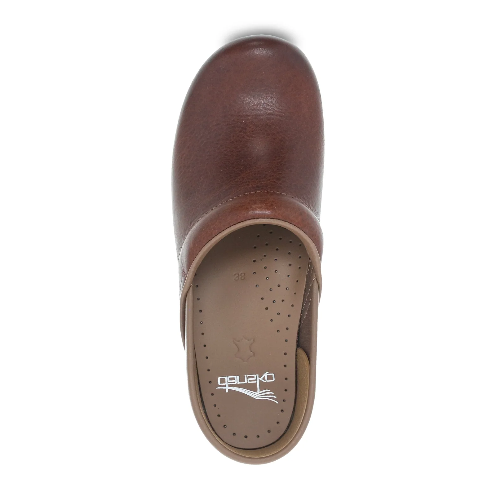 Dansko Professional Clog (Women) - Saddle Full Grain - Image 6