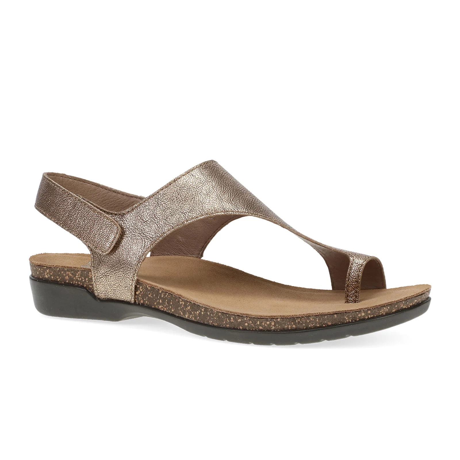Dansko Reece Backstrap Sandal (Women) - Bronze Metallic - Image 3
