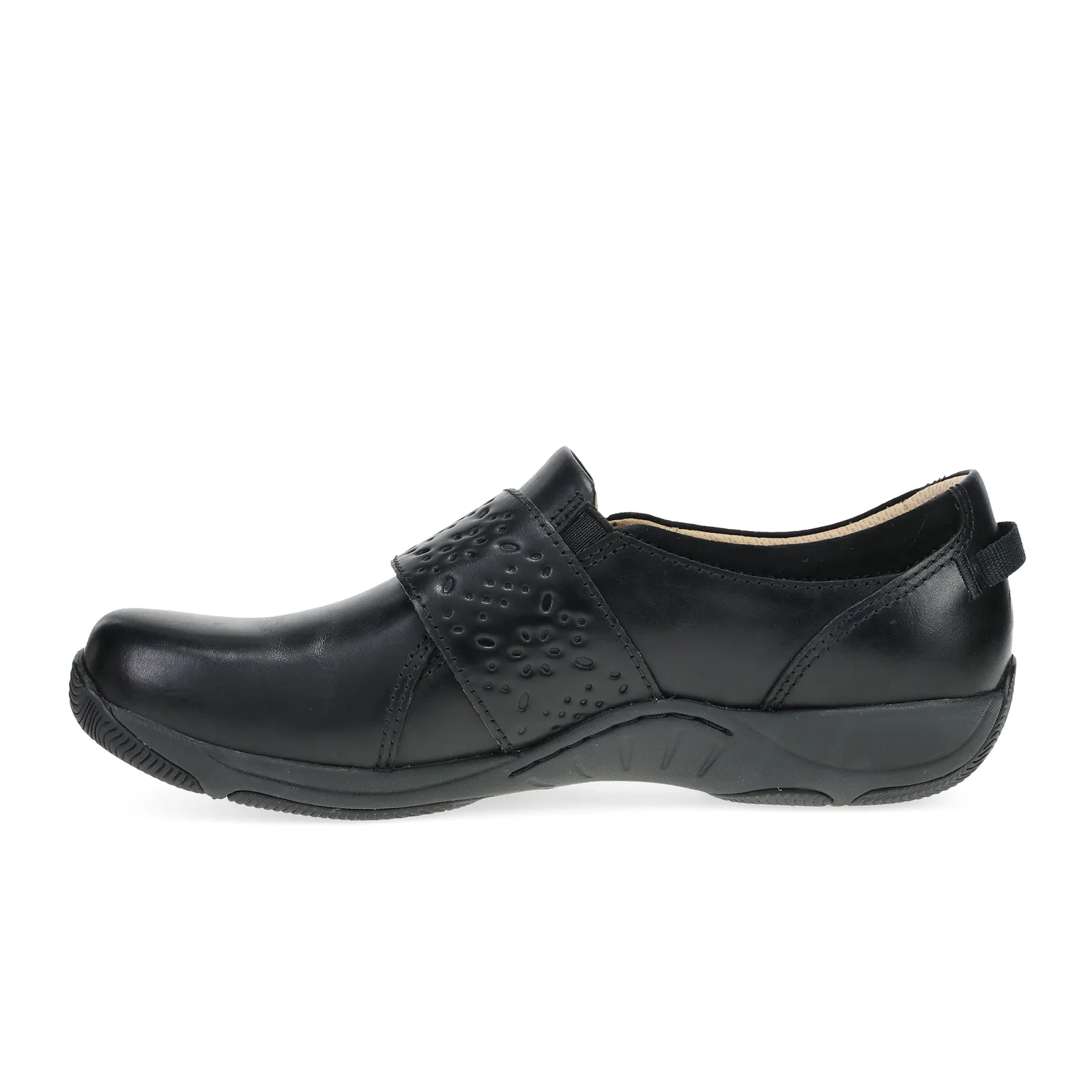 Dansko Sallie Slip On (Women) - Black Waxy Burnished - Image 2