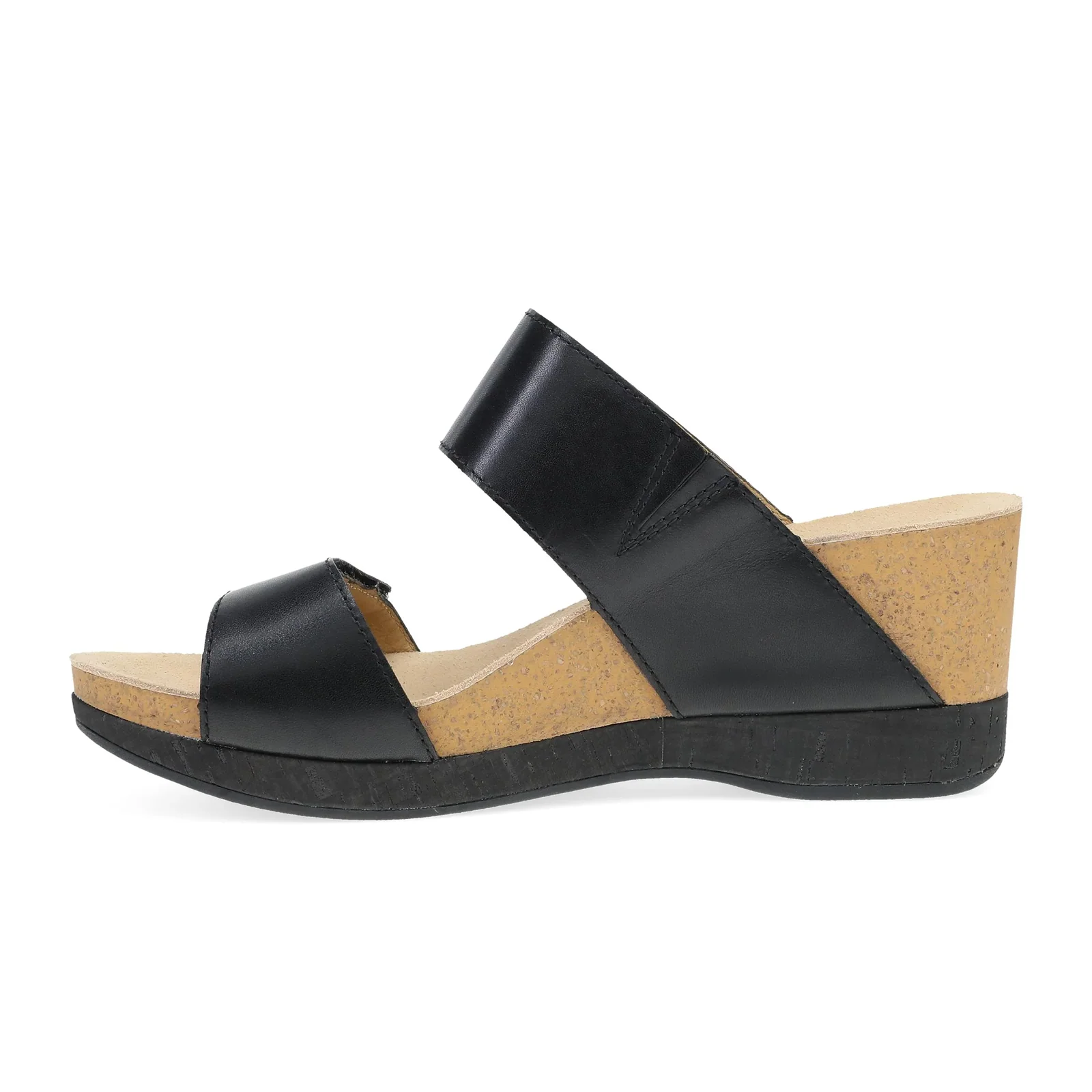 Dansko Shannon Wedge Sandal (Women) - Black - Image 2